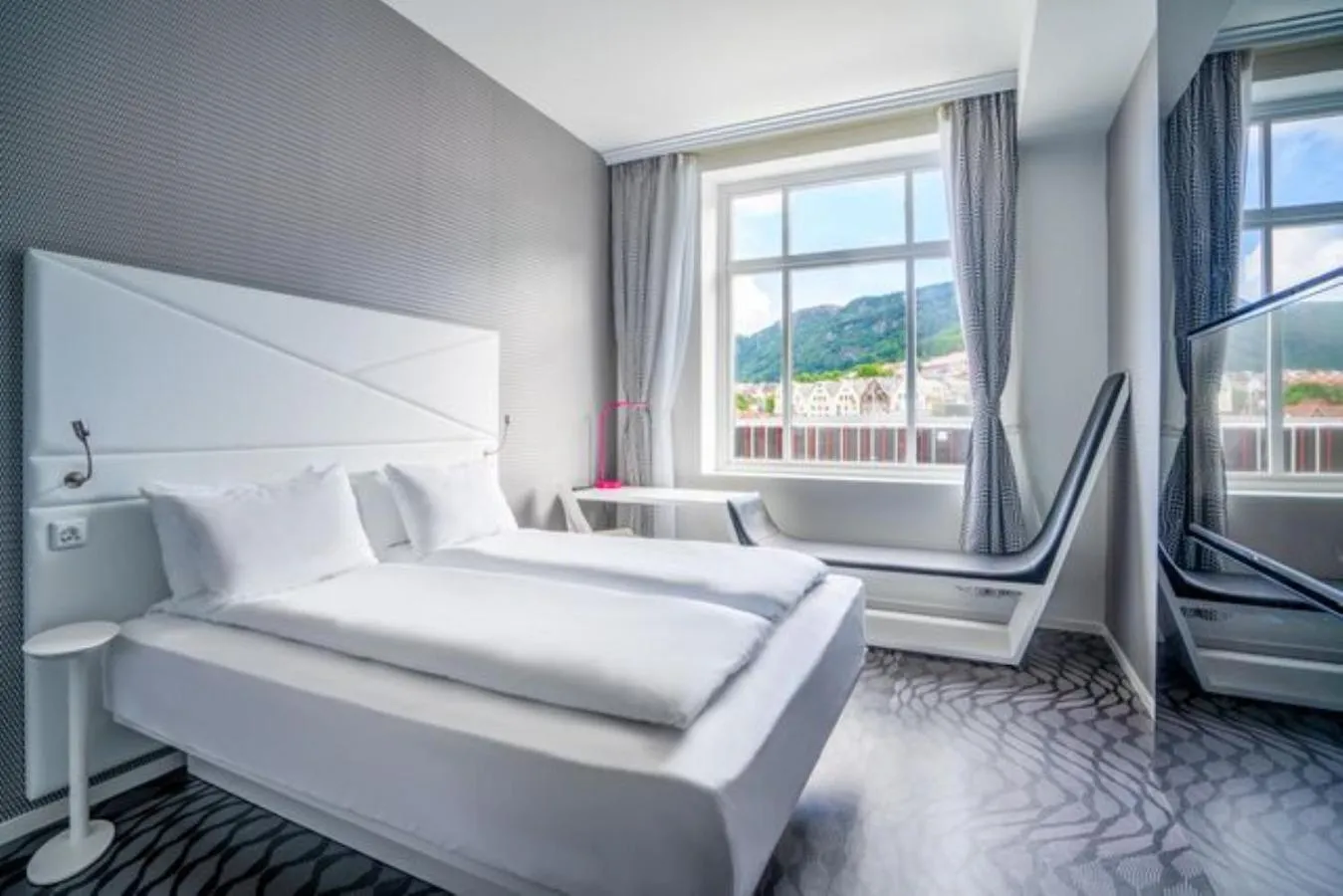 Bed in Magic Hotel & Apartments Kløverhuset