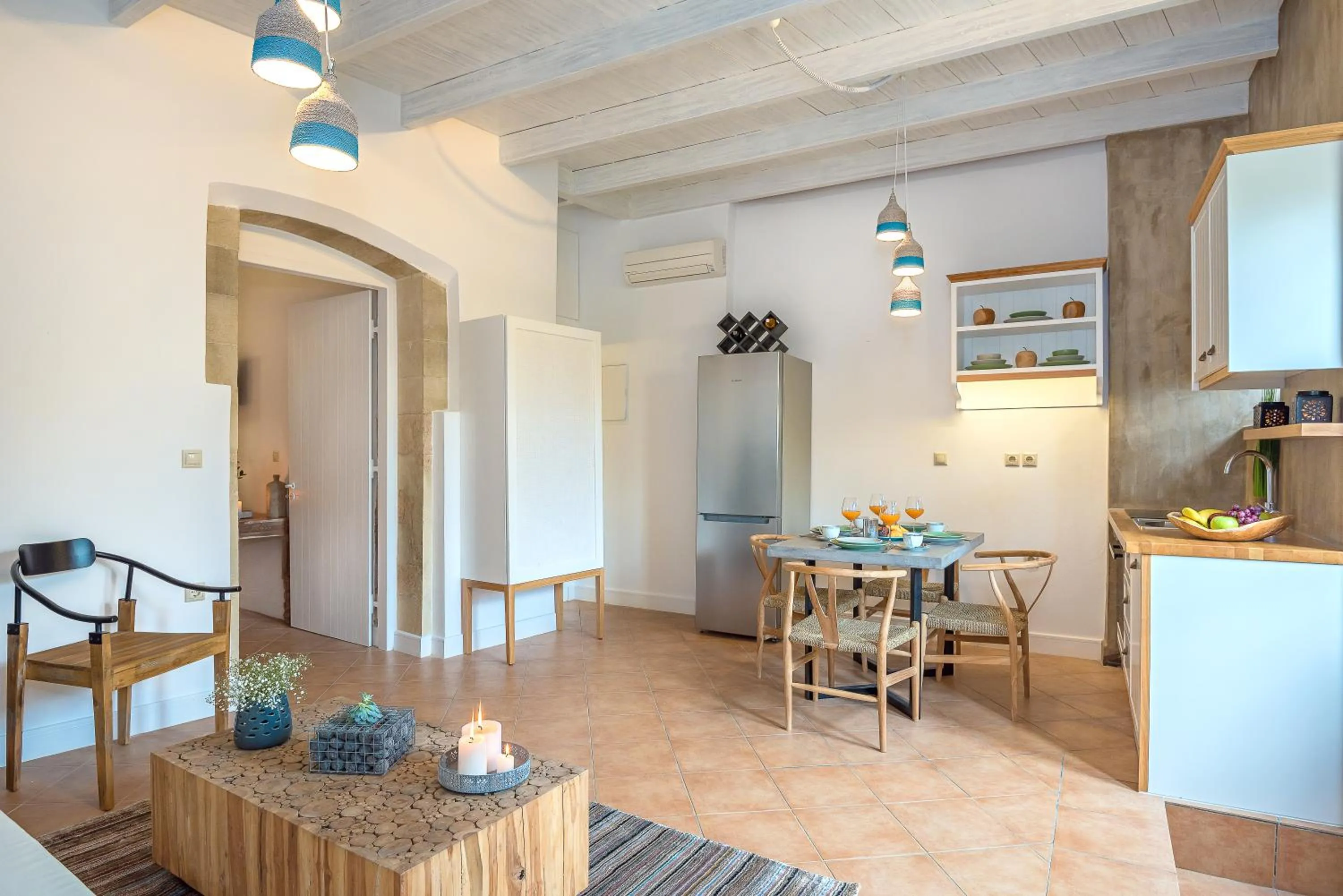 Coffee/tea facilities in Lithinon Luxury Suites with Free Parking