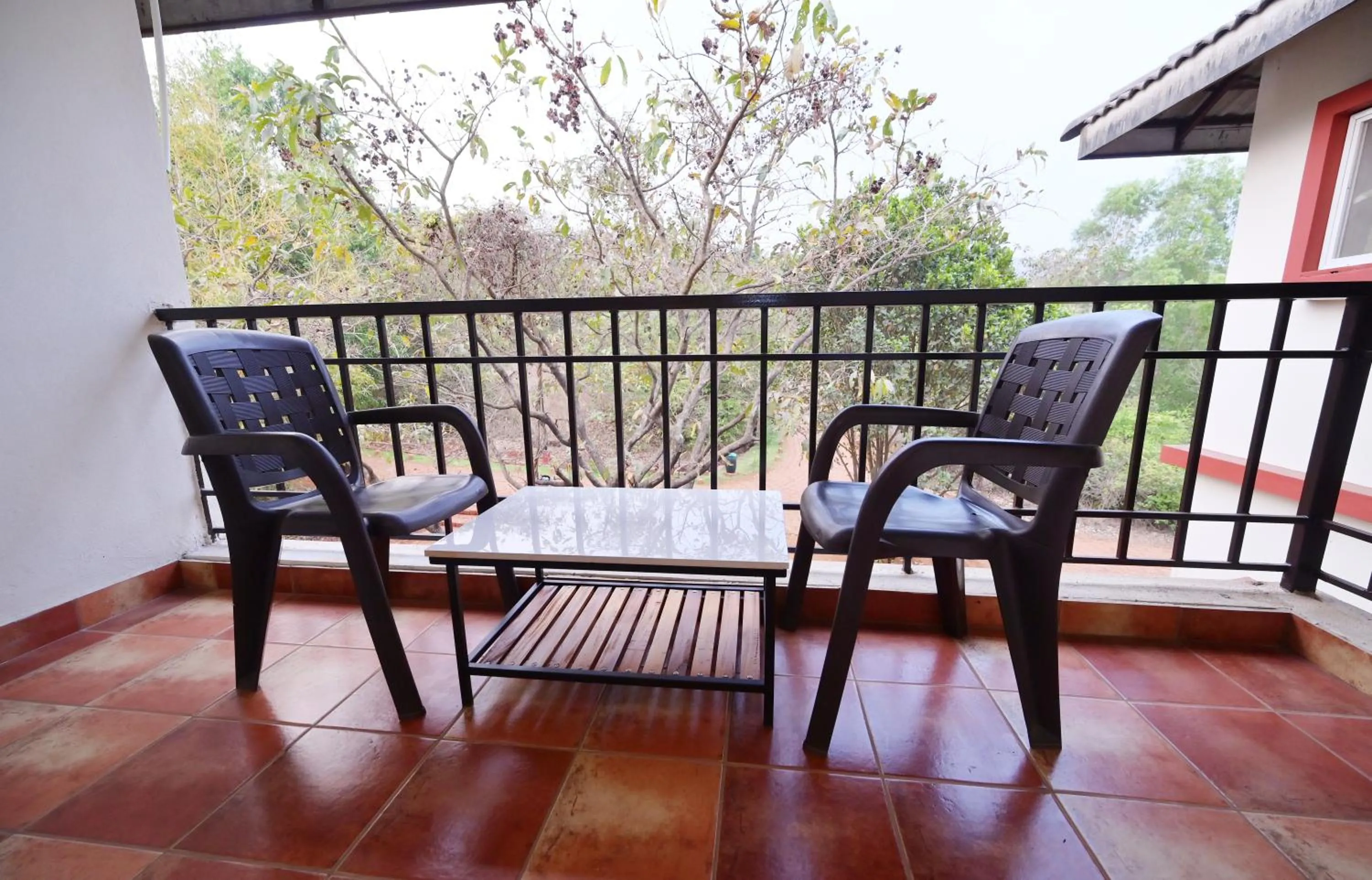 Balcony/Terrace in Forest Escapes Koyna