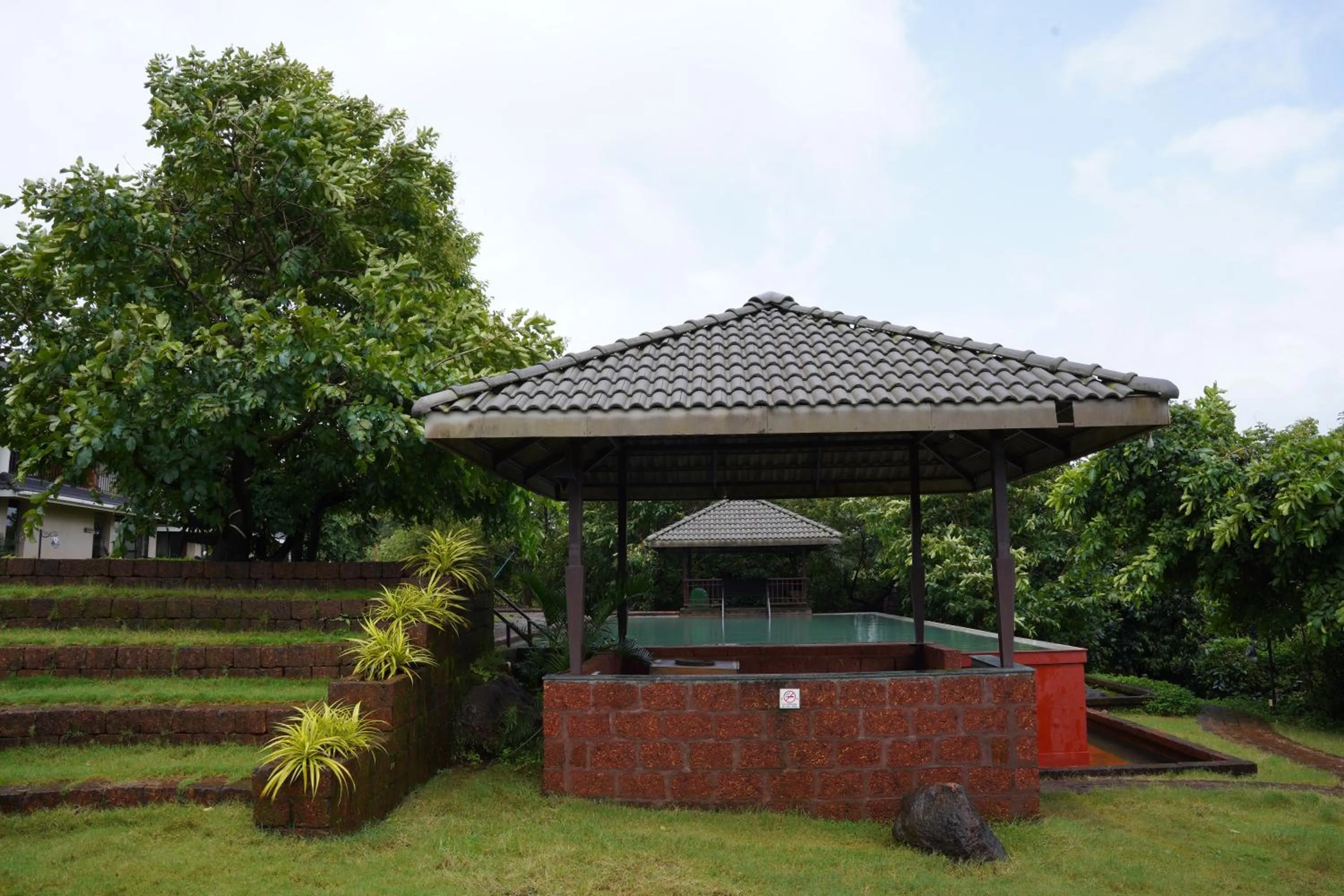 Swimming pool in Forest Escapes Koyna