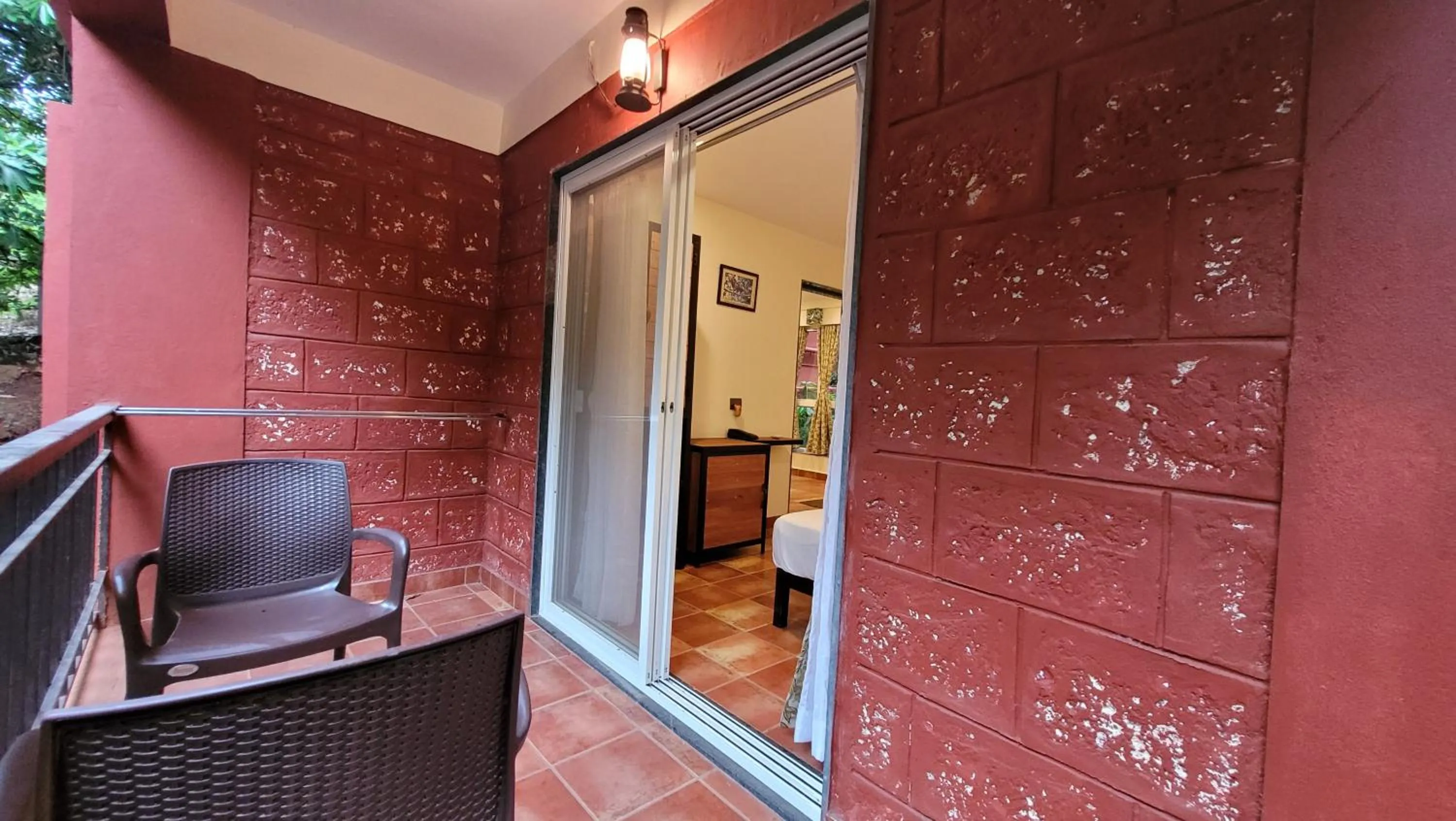 Balcony/Terrace in Forest Escapes Koyna