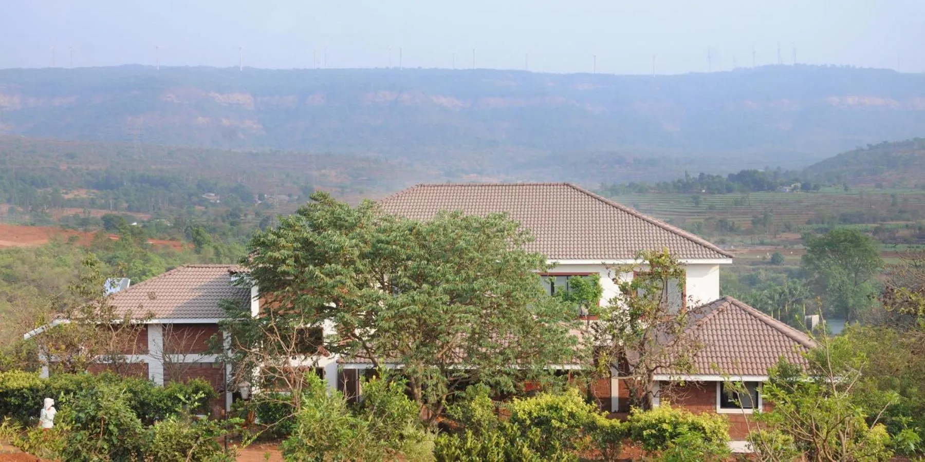 Bird's eye view in Forest Escapes Koyna