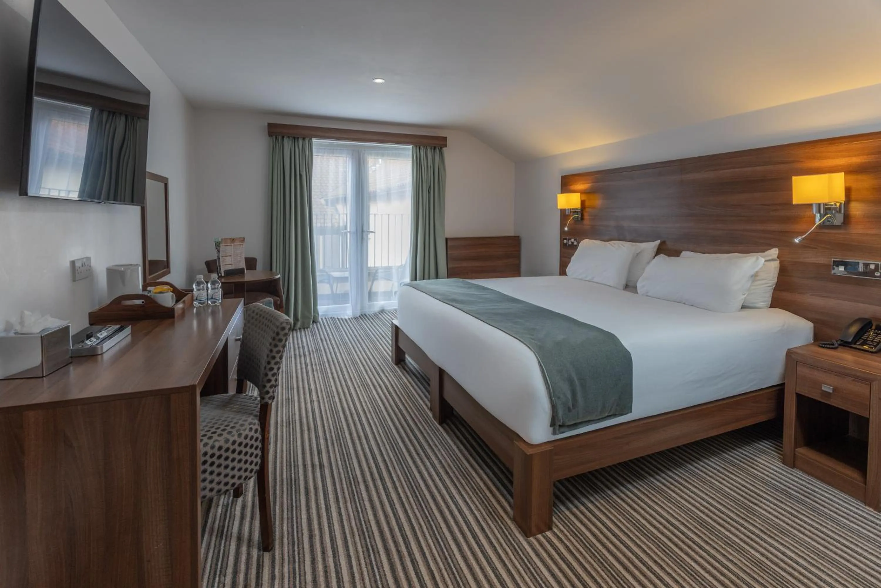 Bathroom, Bed in Best Western Brome Grange Hotel