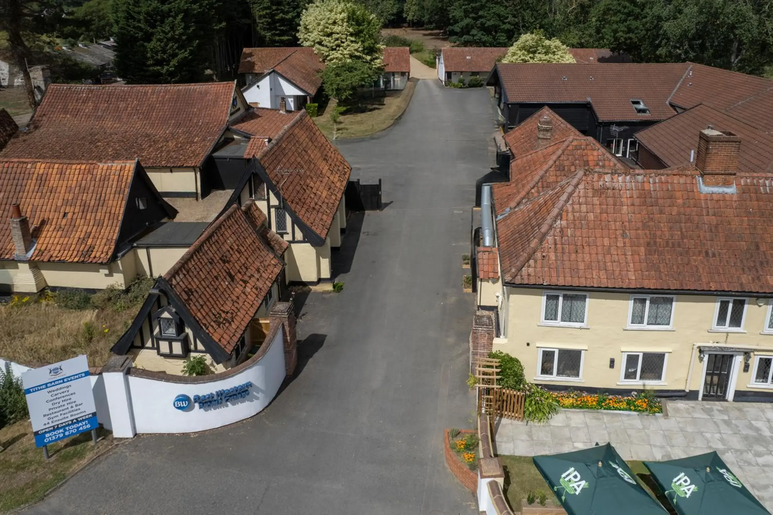 View (from property/room) in Best Western Brome Grange Hotel View (from property/room) in Best Western Brome Grange Hotel