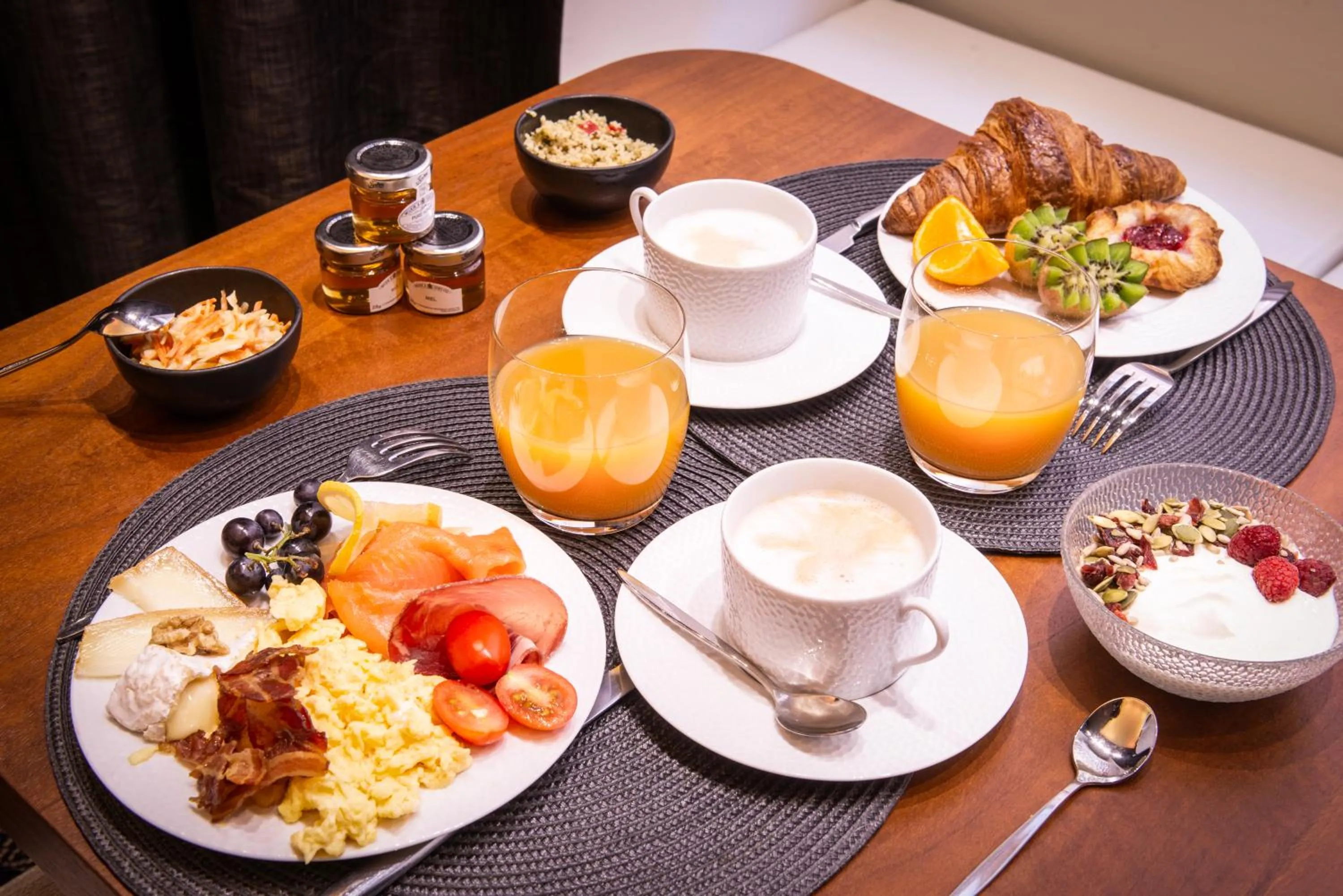 Breakfast in Le Grand Balcon Hotel