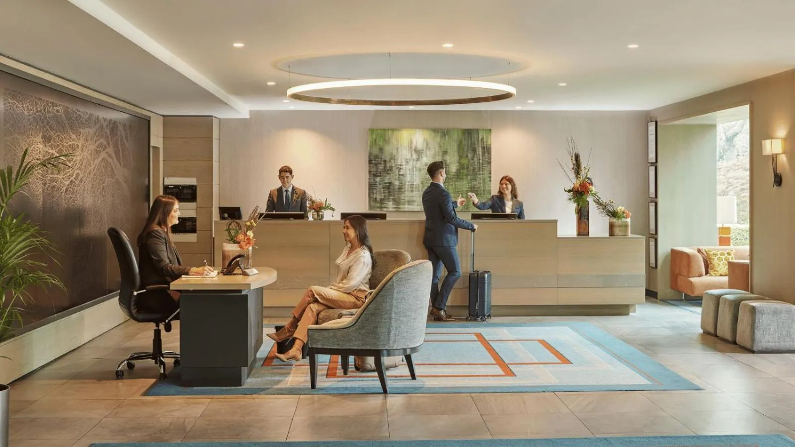 People in Mespil Hotel