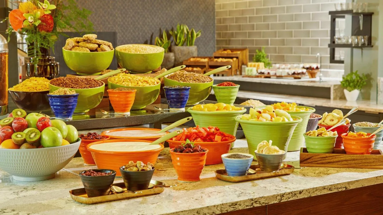 Buffet breakfast in Mespil Hotel