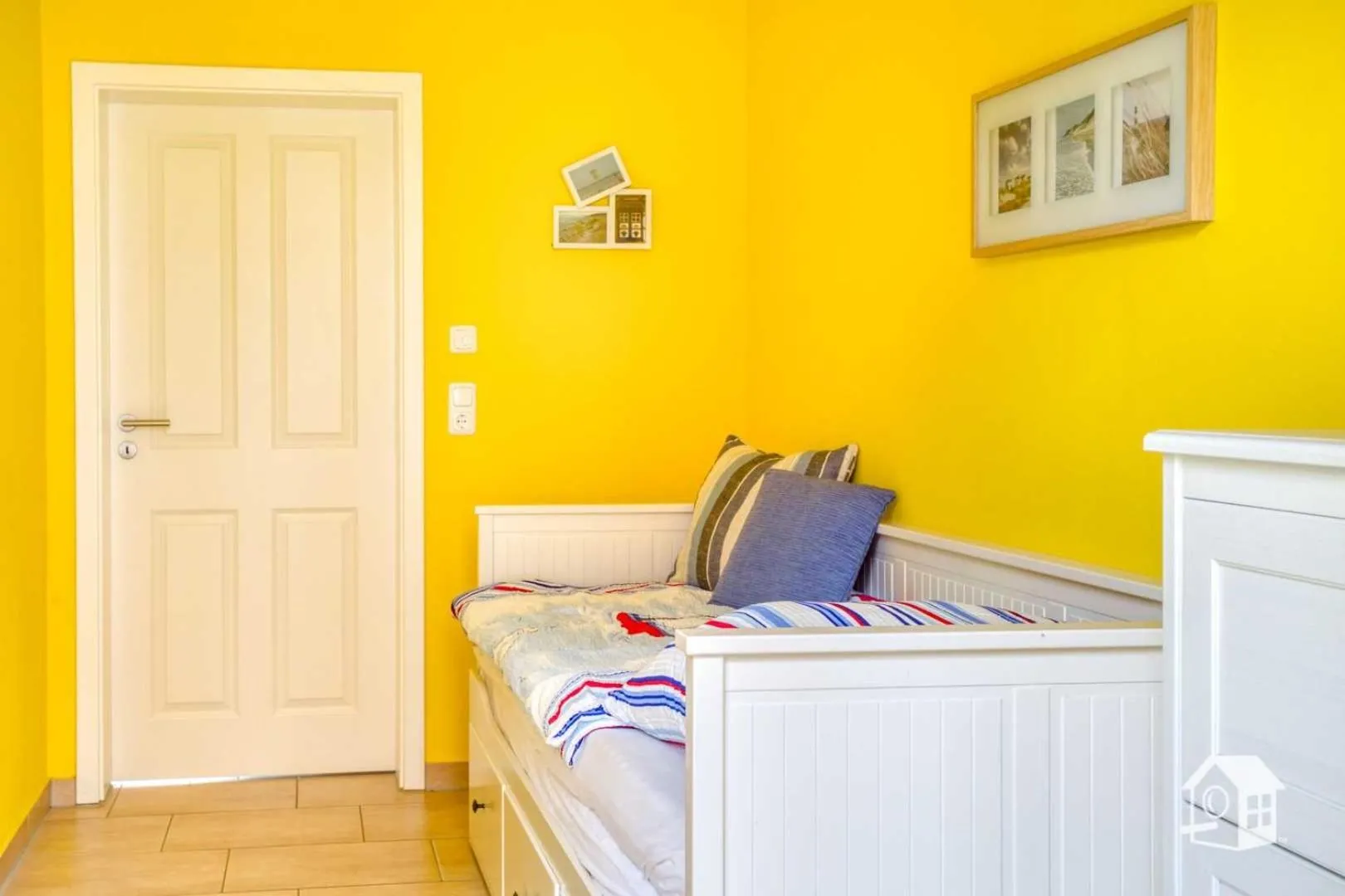 Bed in Appartement Sundevit