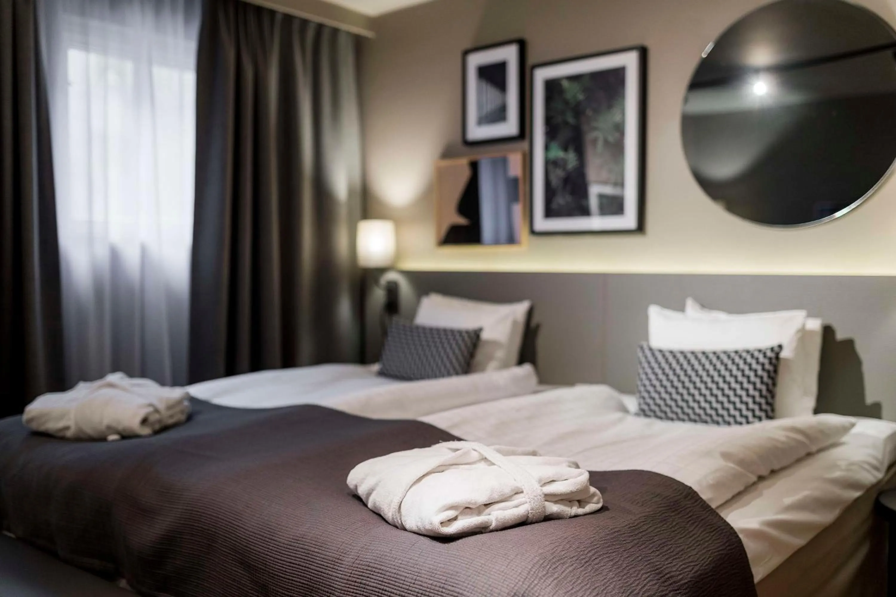 Bedroom, Bed in Scandic Park