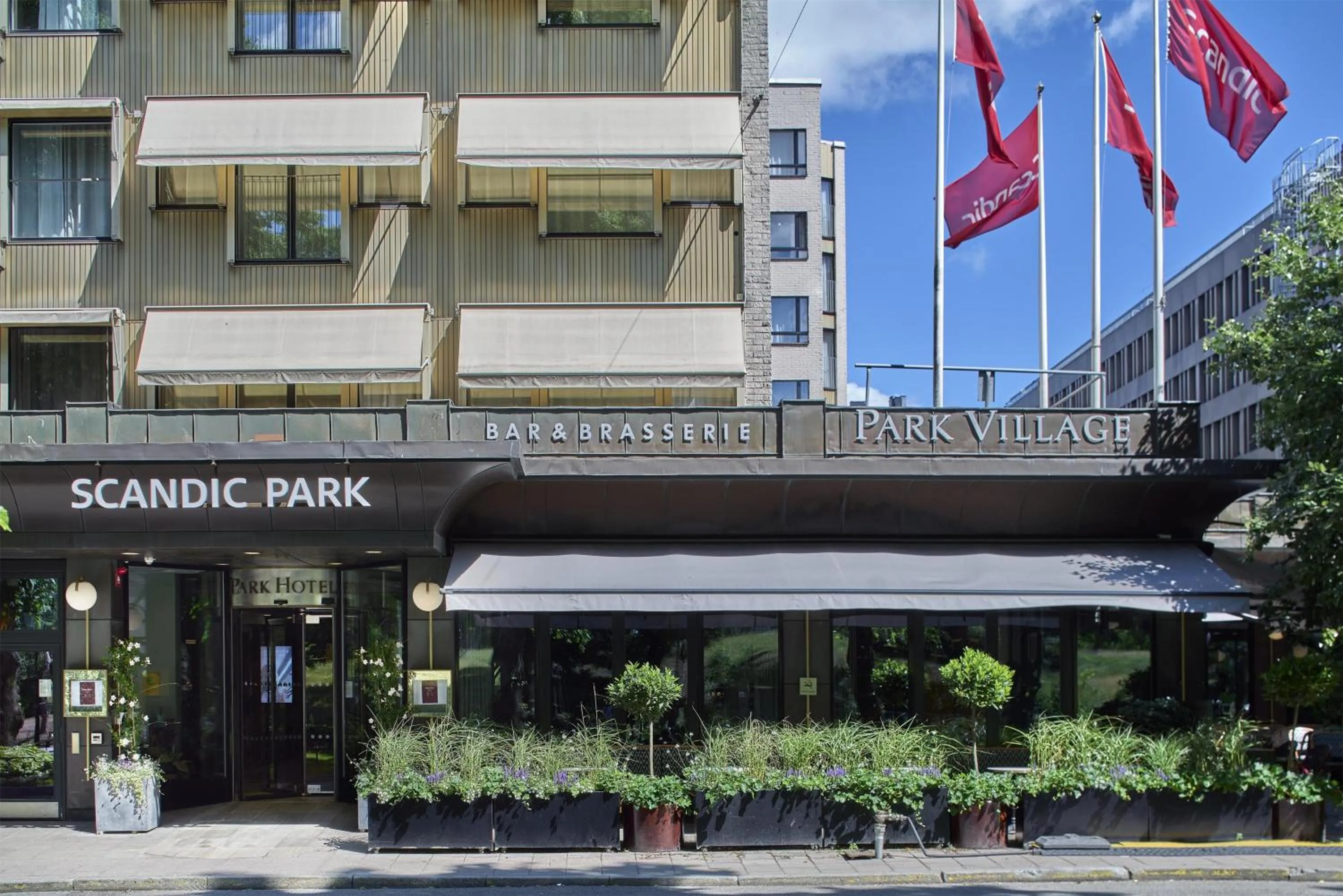 Property building in Scandic Park