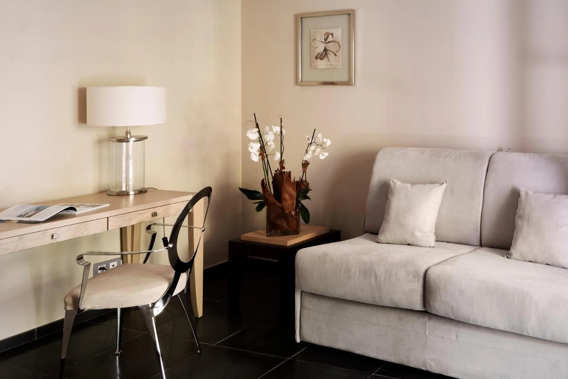 Living room in Le Pinarello