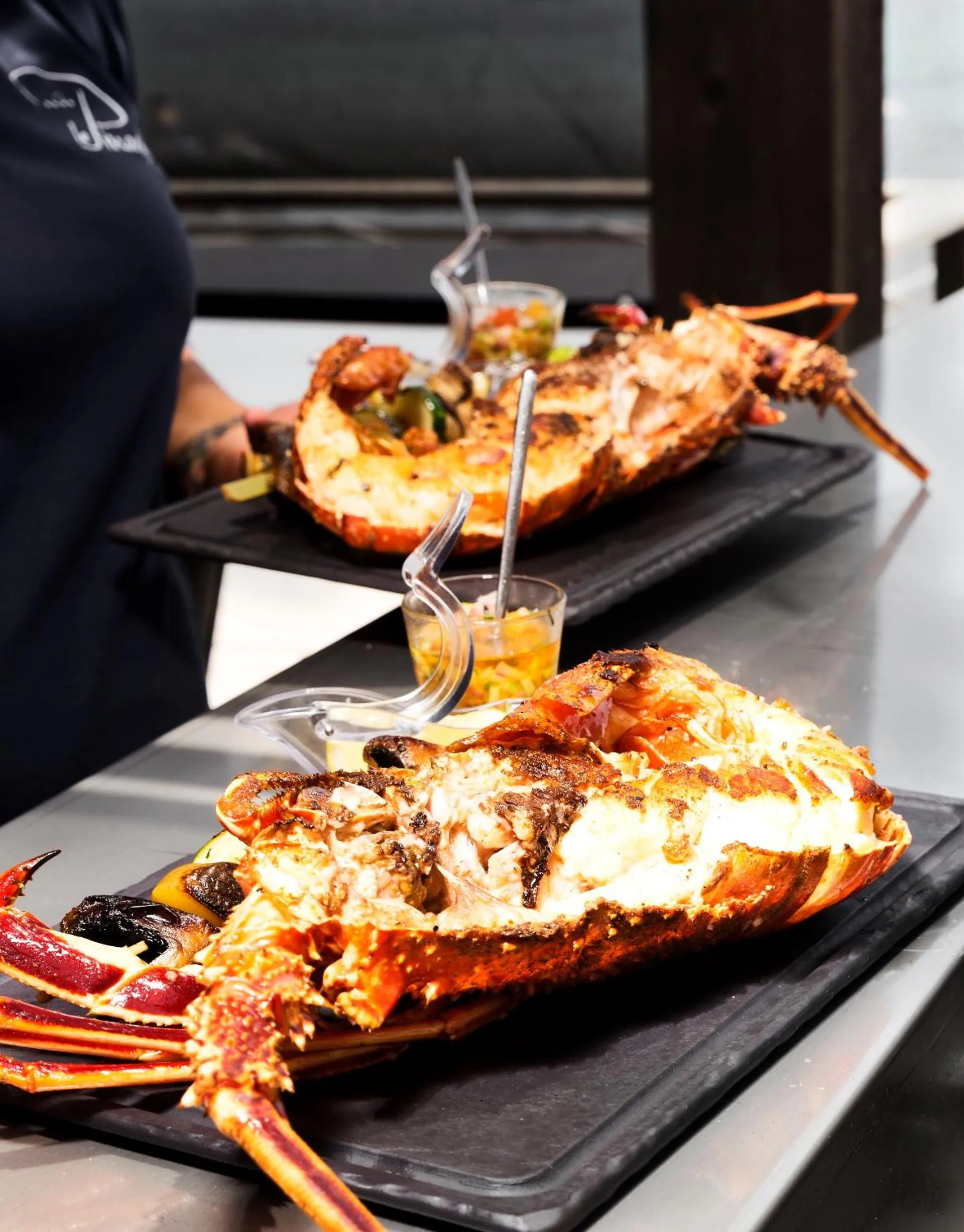 Food close-up in Le Pinarello