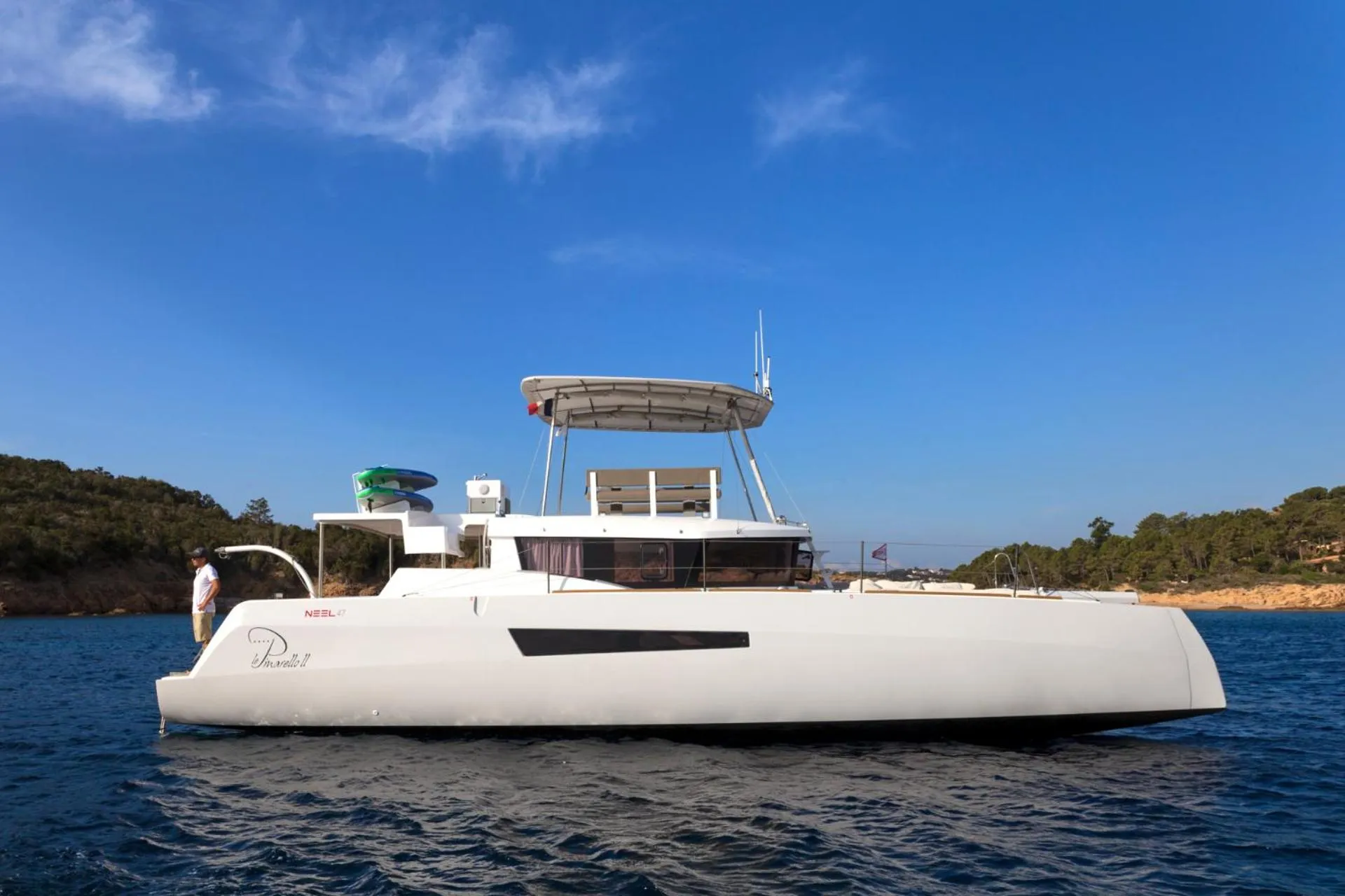 Natural landscape in Le Pinarello