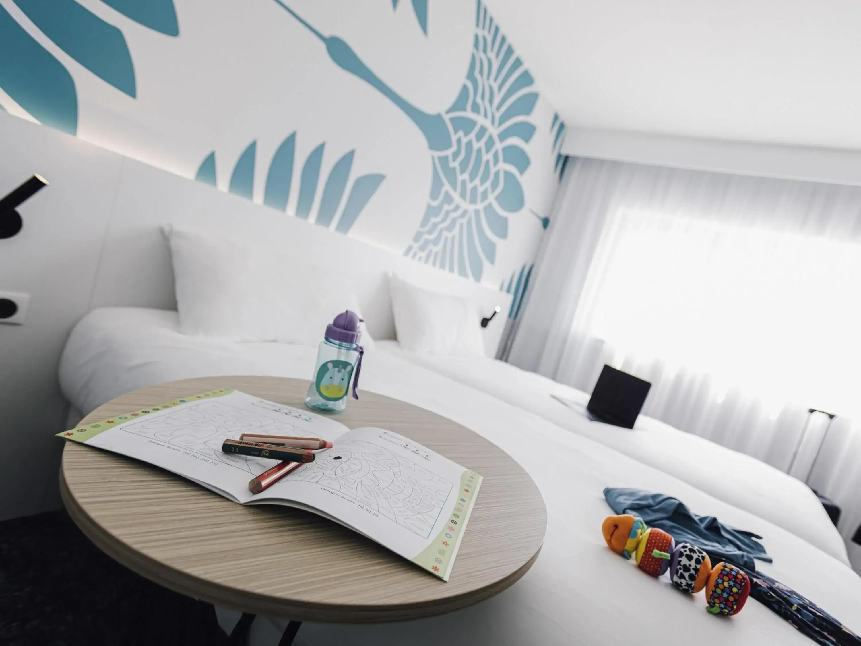 Bedroom, Bed in ibis Styles Nancy Laxou Bedroom, Bed in ibis Styles Nancy Laxou