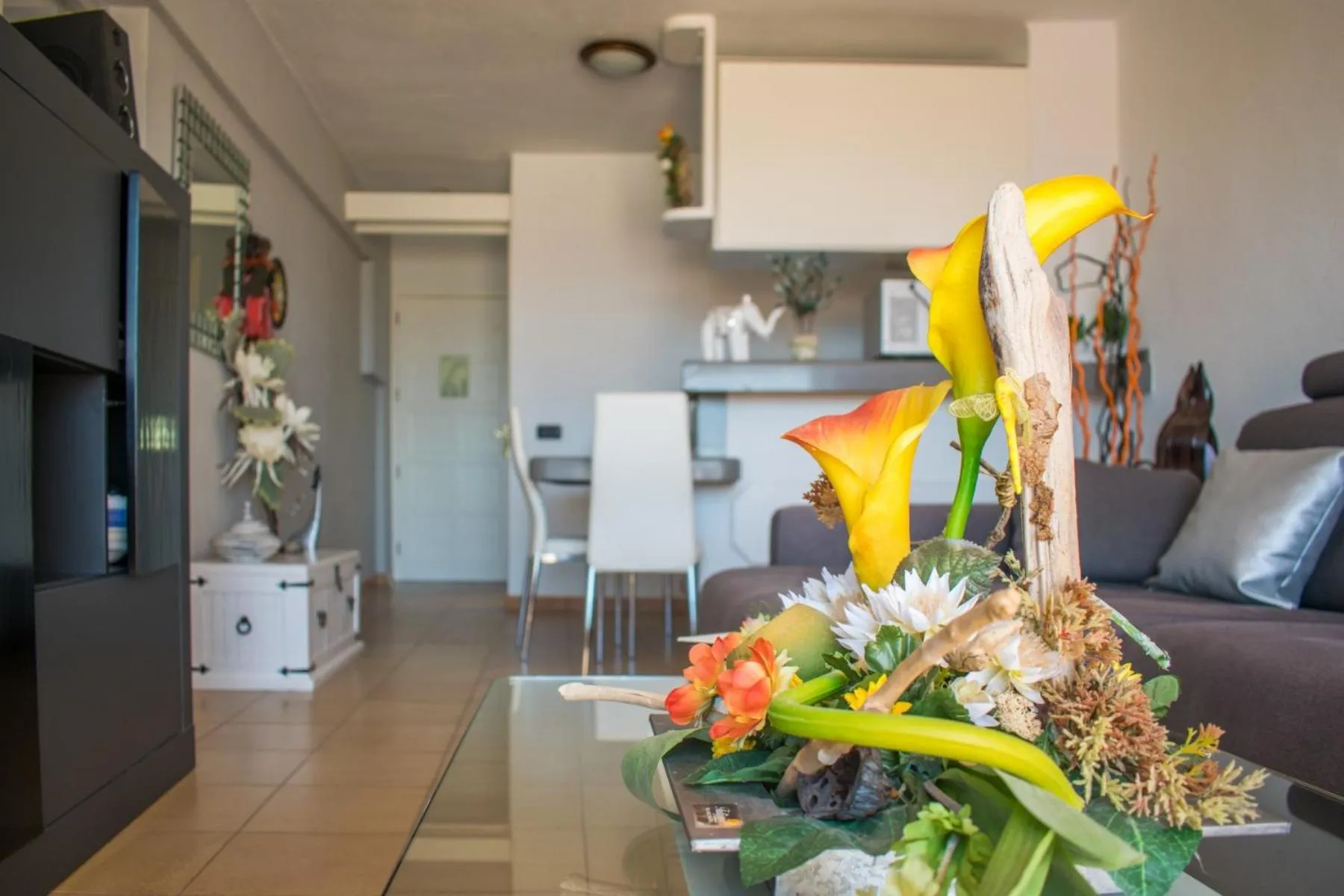 Dining area in Los Geranios
