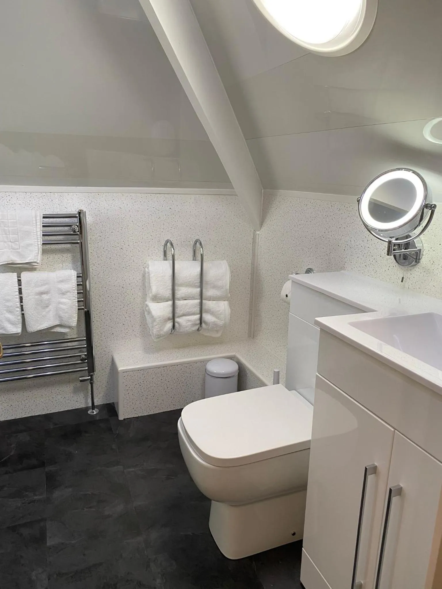 Toilet in Ashbourne House