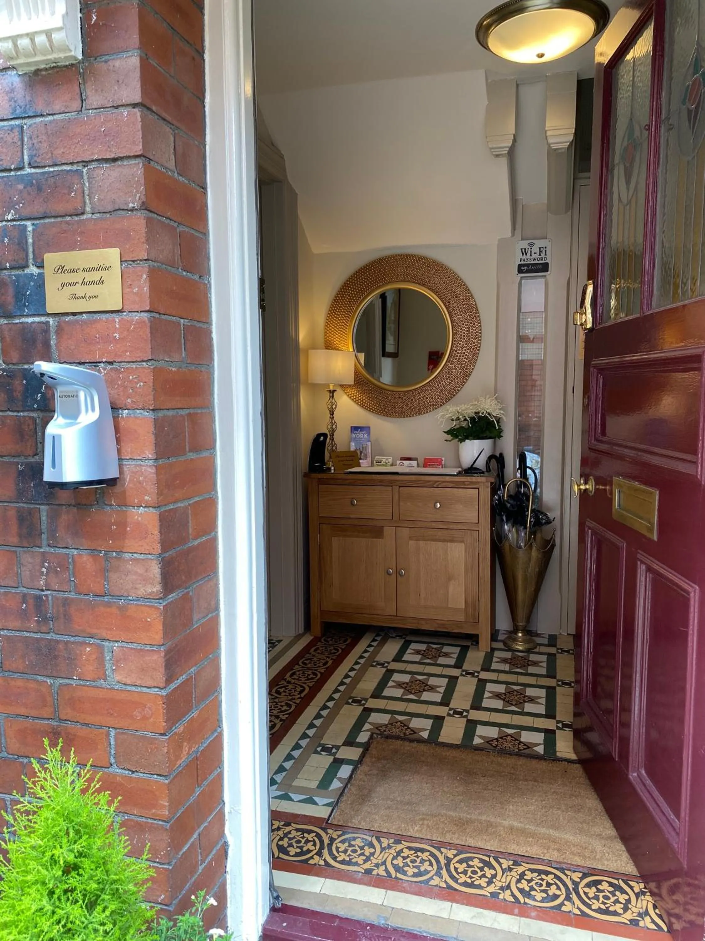 Facade/entrance in Ashbourne House