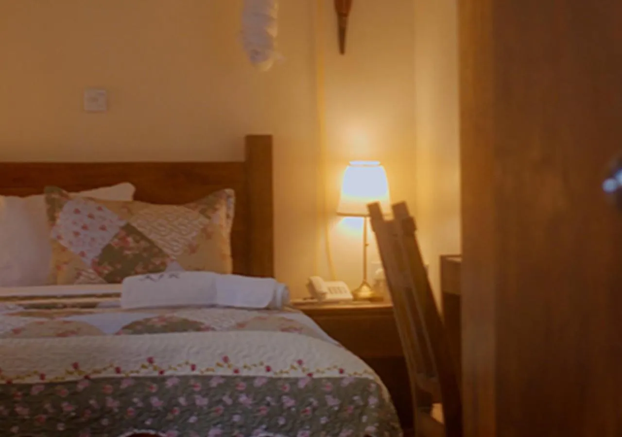 Bed in Kampala Forest Resort - KFR Lodge