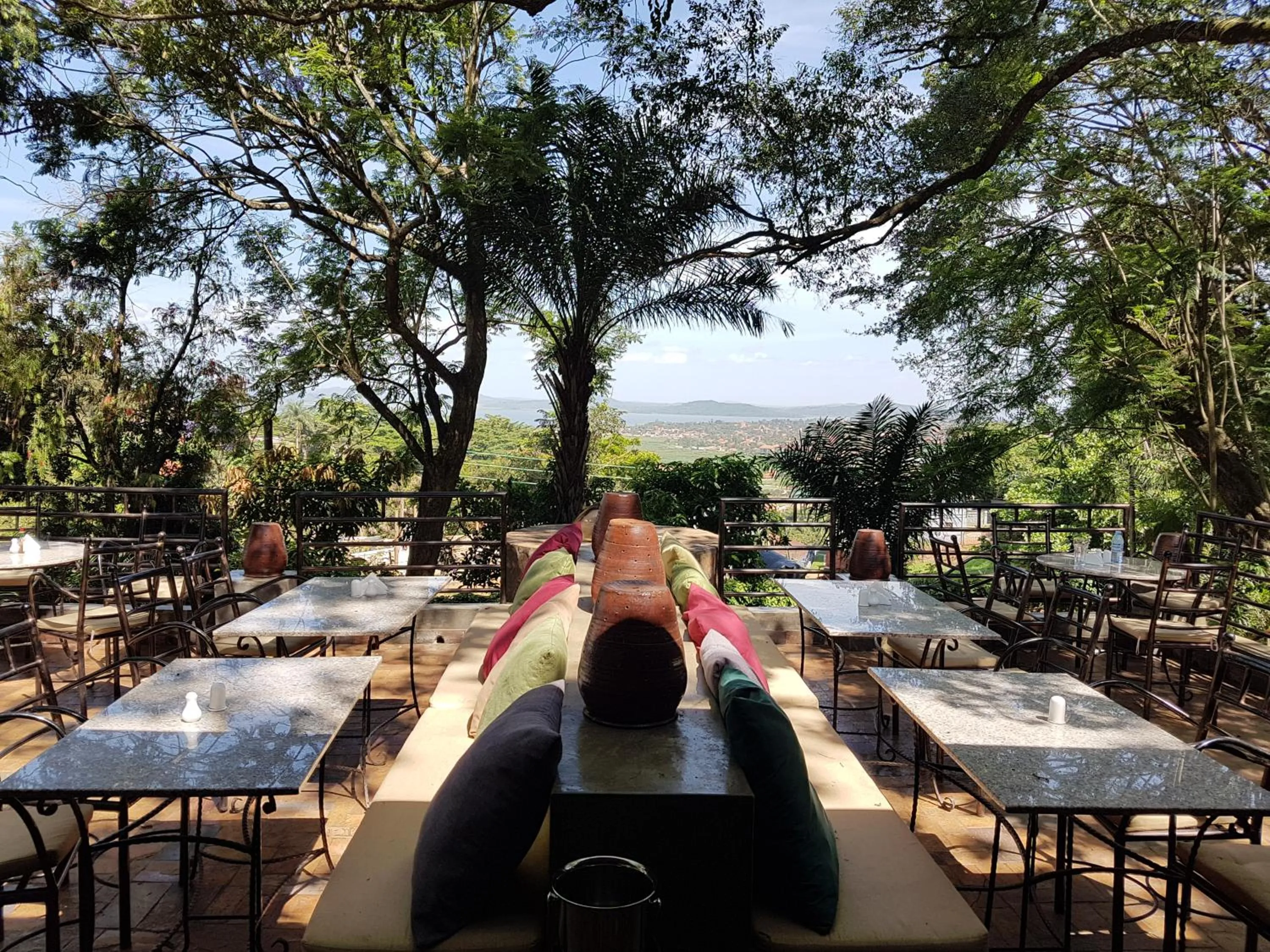 Lake view in Kampala Forest Resort - KFR Lodge