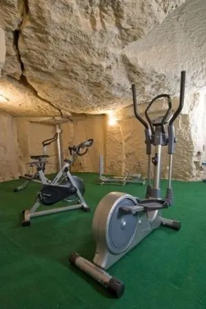 Fitness centre/facilities in Logis Demeure de la Vignole