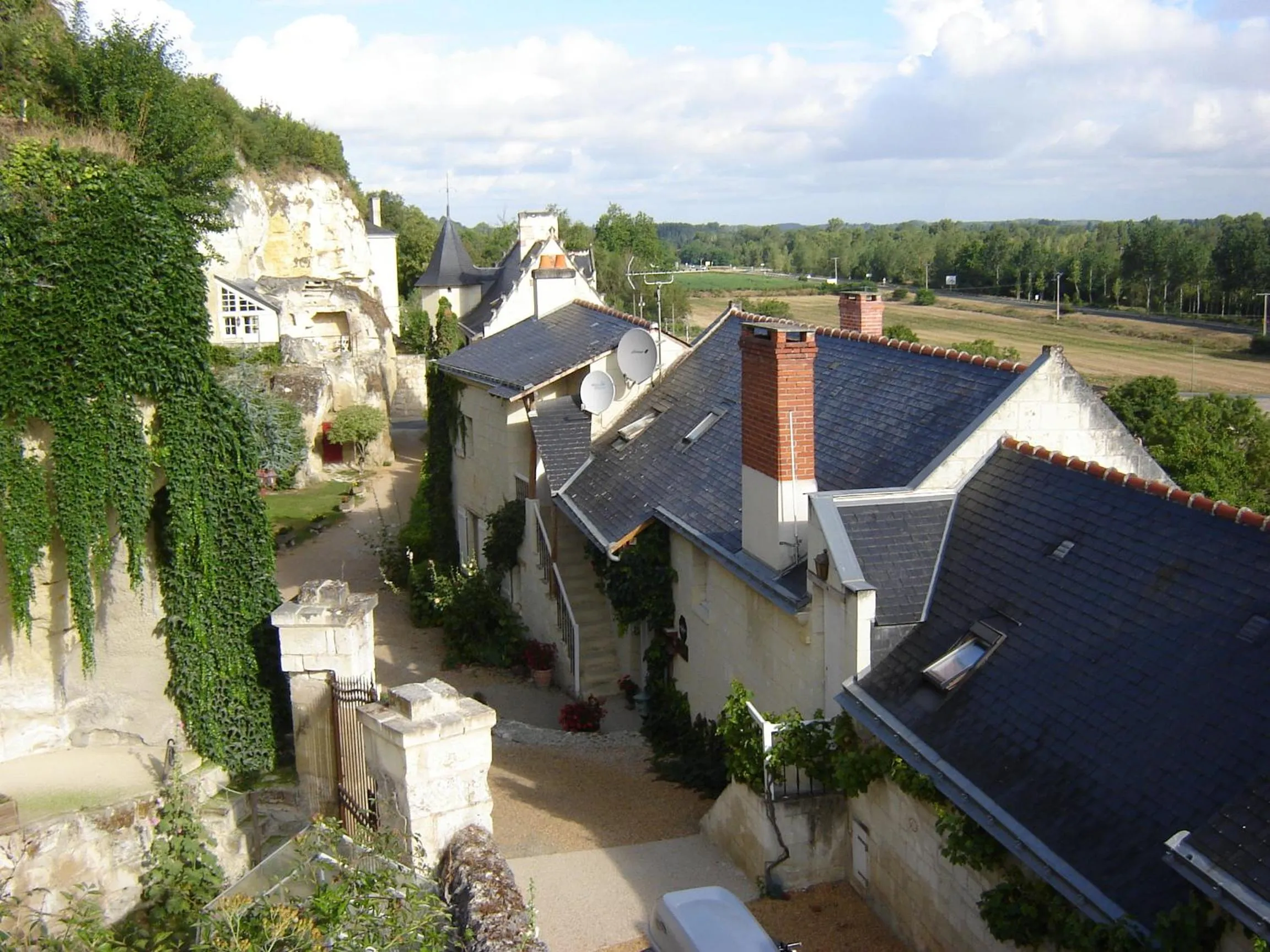 View (from property/room) in Logis Demeure de la Vignole