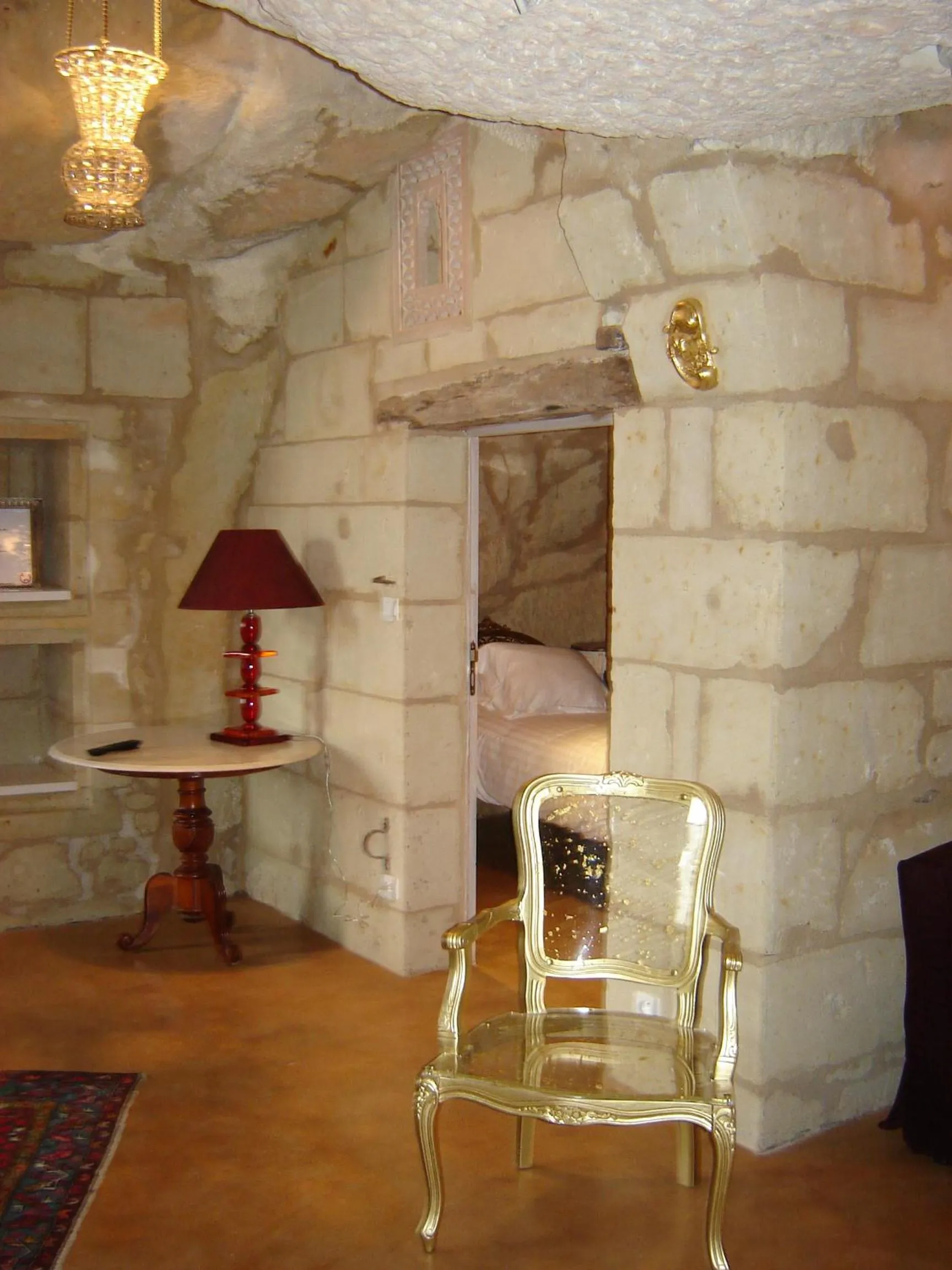 Decorative detail in Logis Demeure de la Vignole