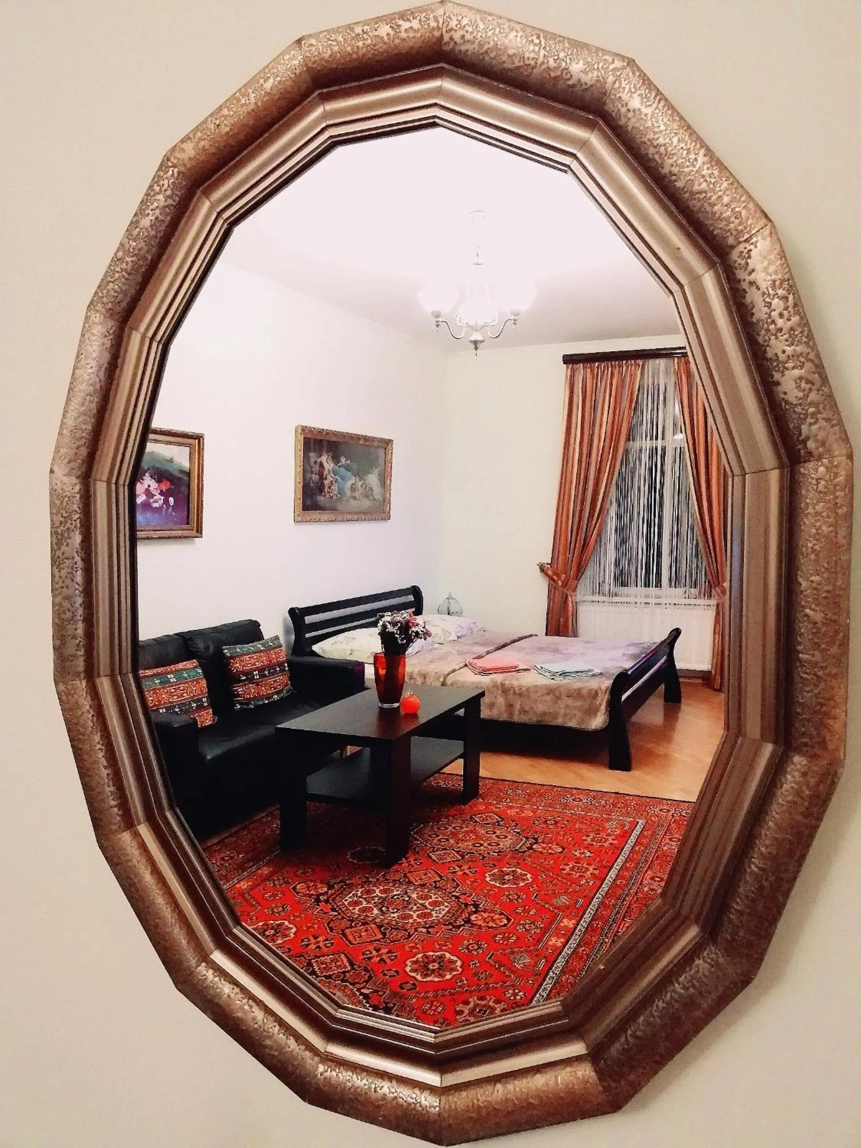 Photo of the whole room, Bed in The heart of Lviv