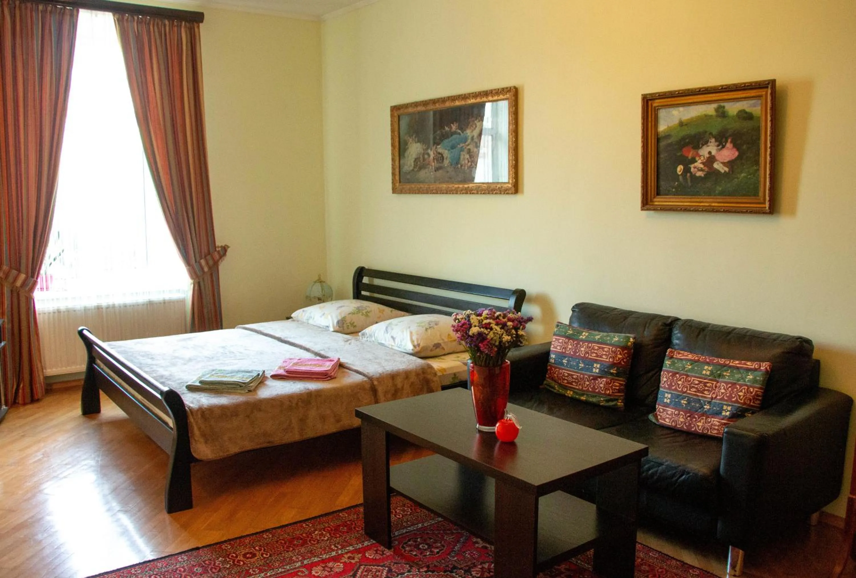 Photo of the whole room, Bed in The heart of Lviv