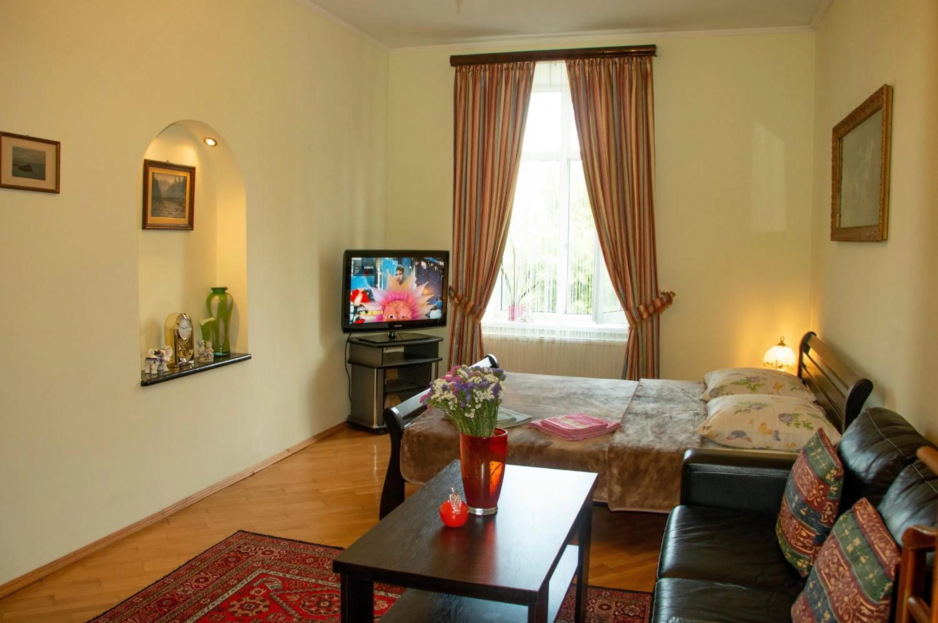 Photo of the whole room, Bed in The heart of Lviv