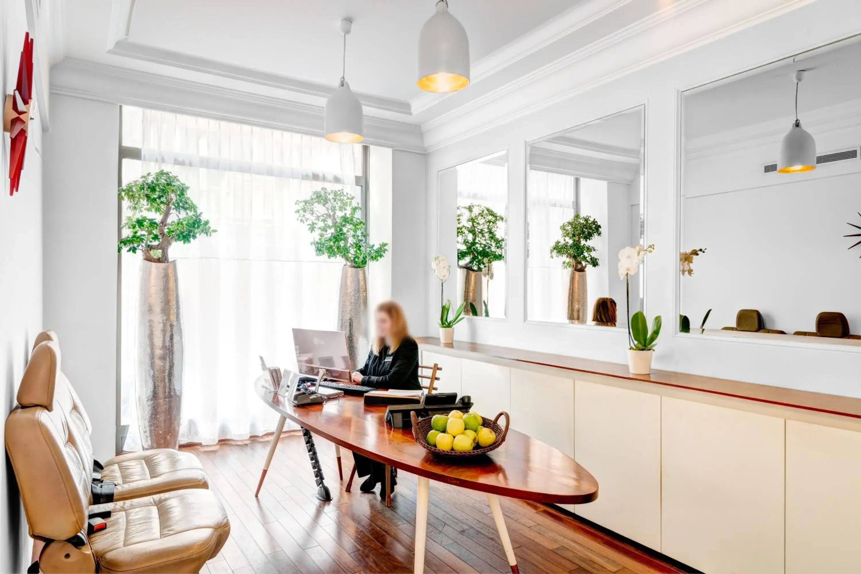 Lobby or reception in Hotel Monterosa - Astotel Lobby or reception in Hotel Monterosa - Astotel