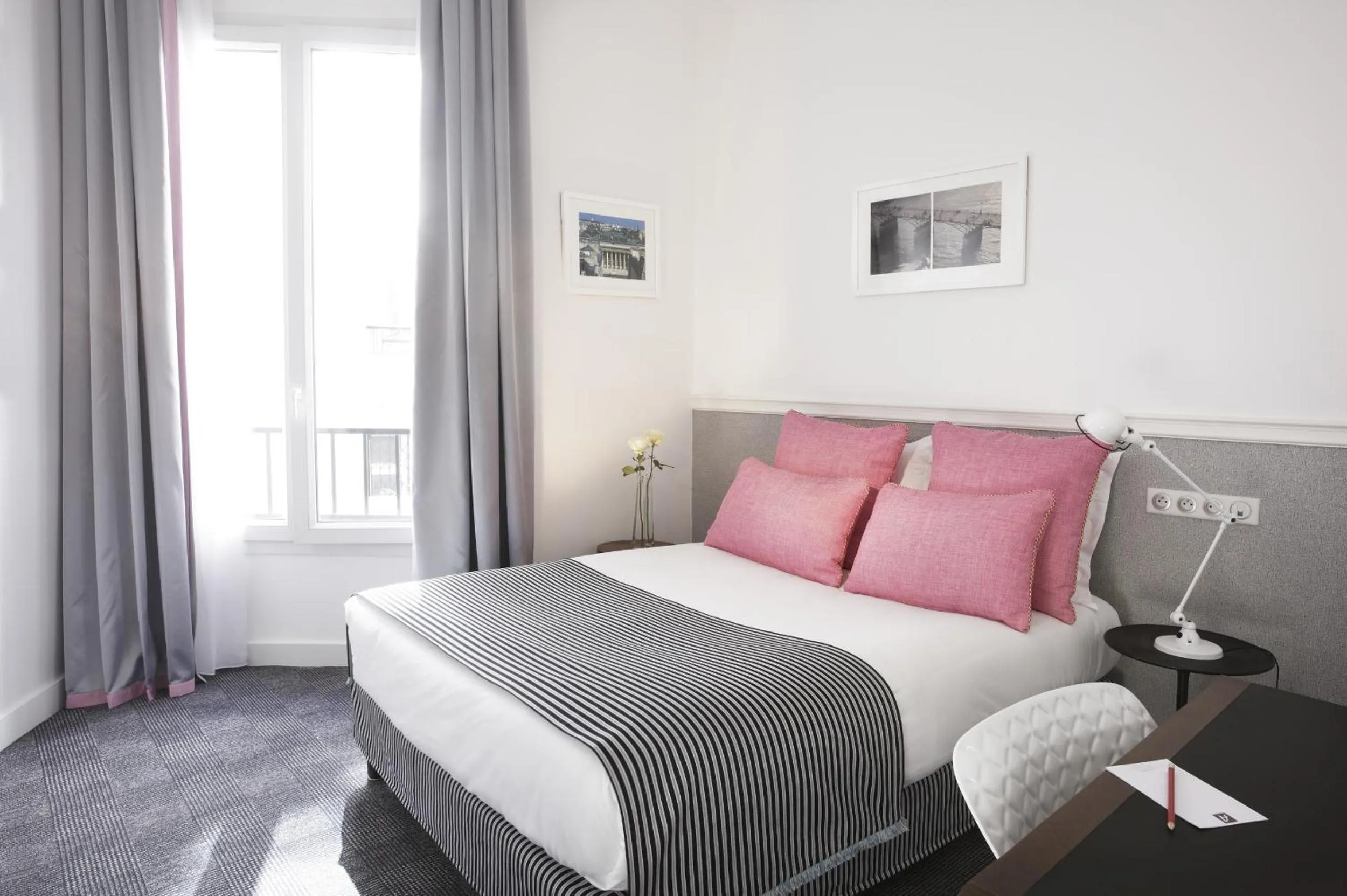 Bedroom, Bed in Hotel Monterosa - Astotel