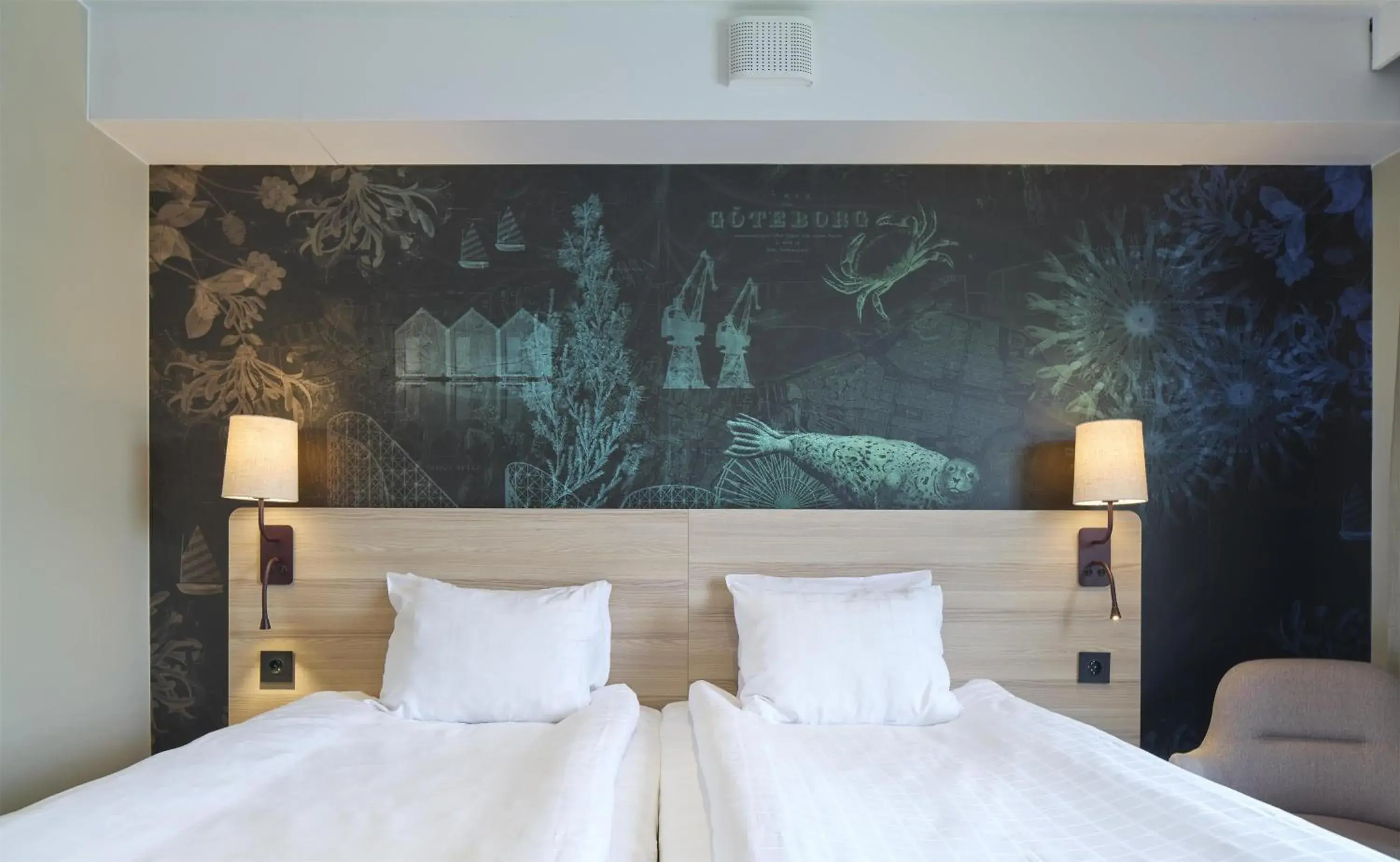 Bedroom, Bed in Scandic Backadal Bedroom, Bed in Scandic Backadal