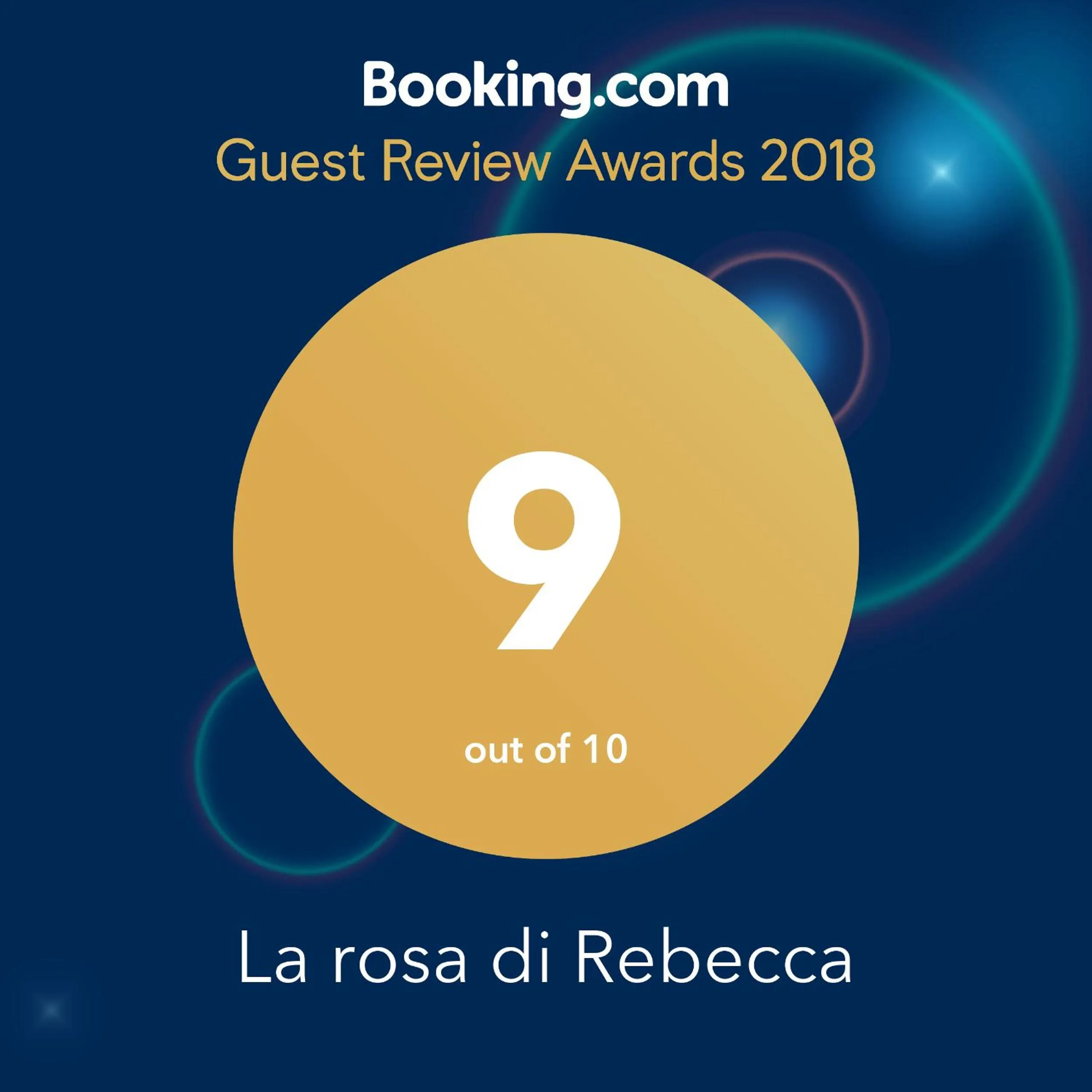 Certificate/Award in La rosa di Rebecca