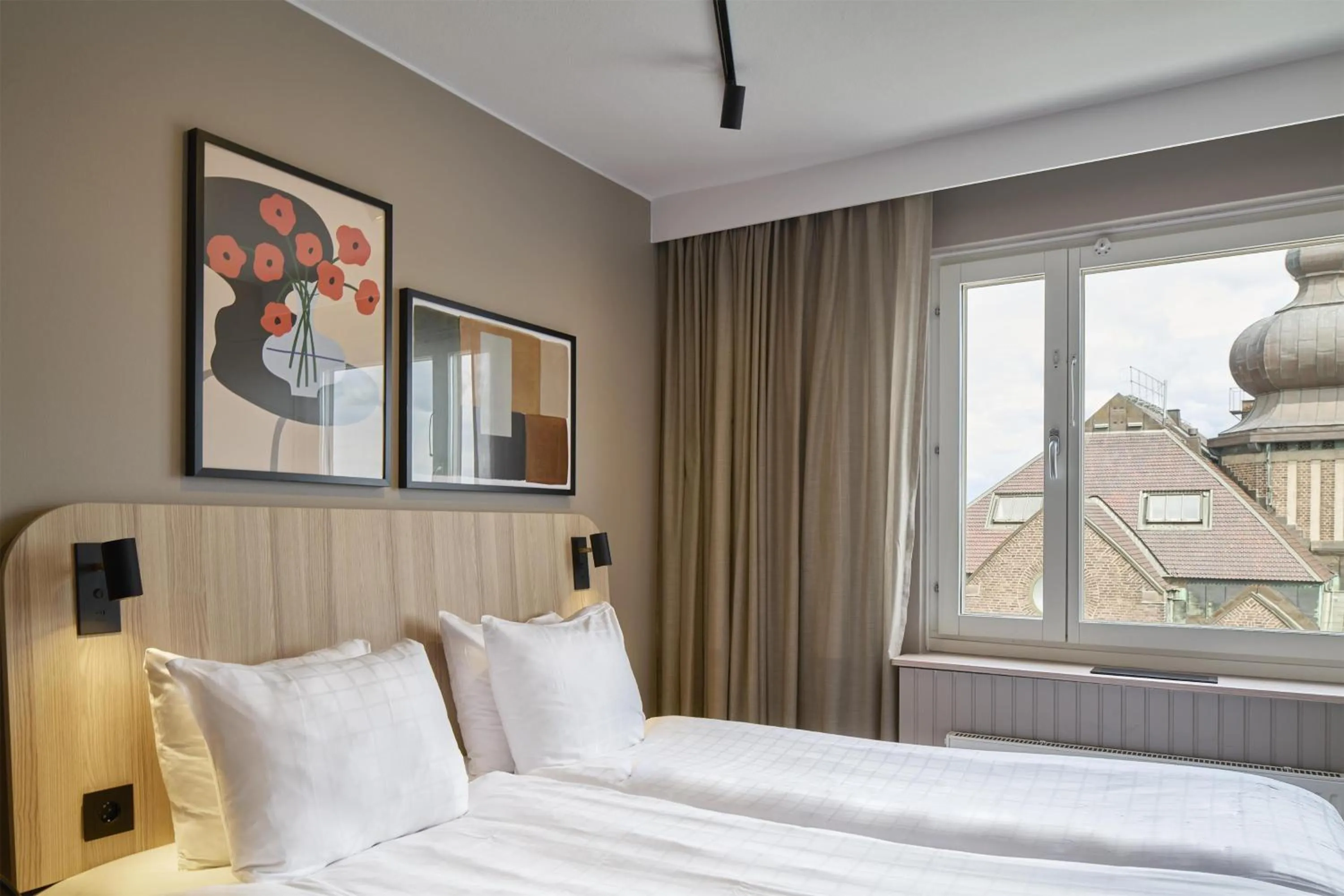 Bedroom, Bed in Scandic Sjöfartshotellet