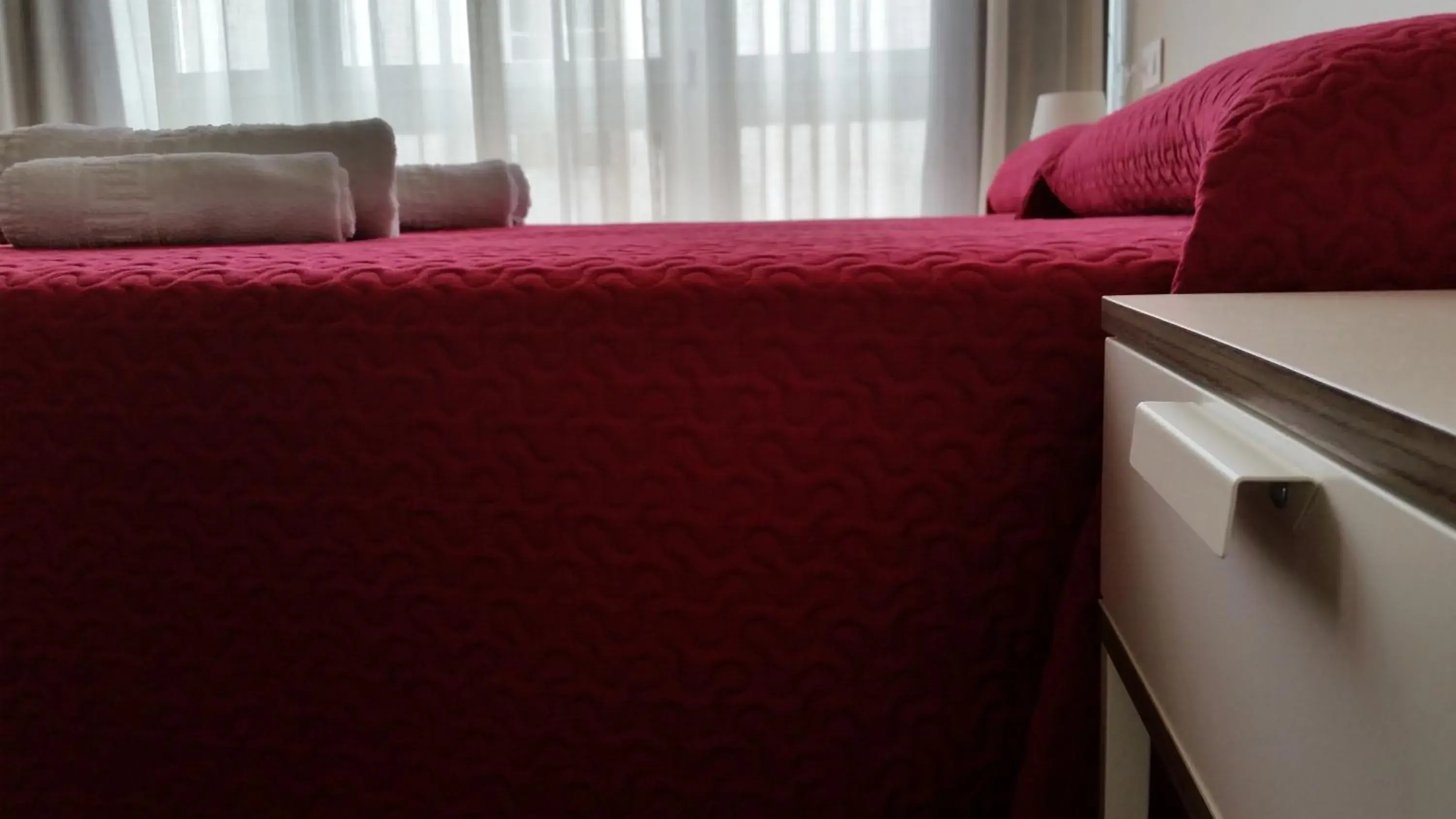 Bed in Pensión Domus Gallery Bed in Pensión Domus Gallery