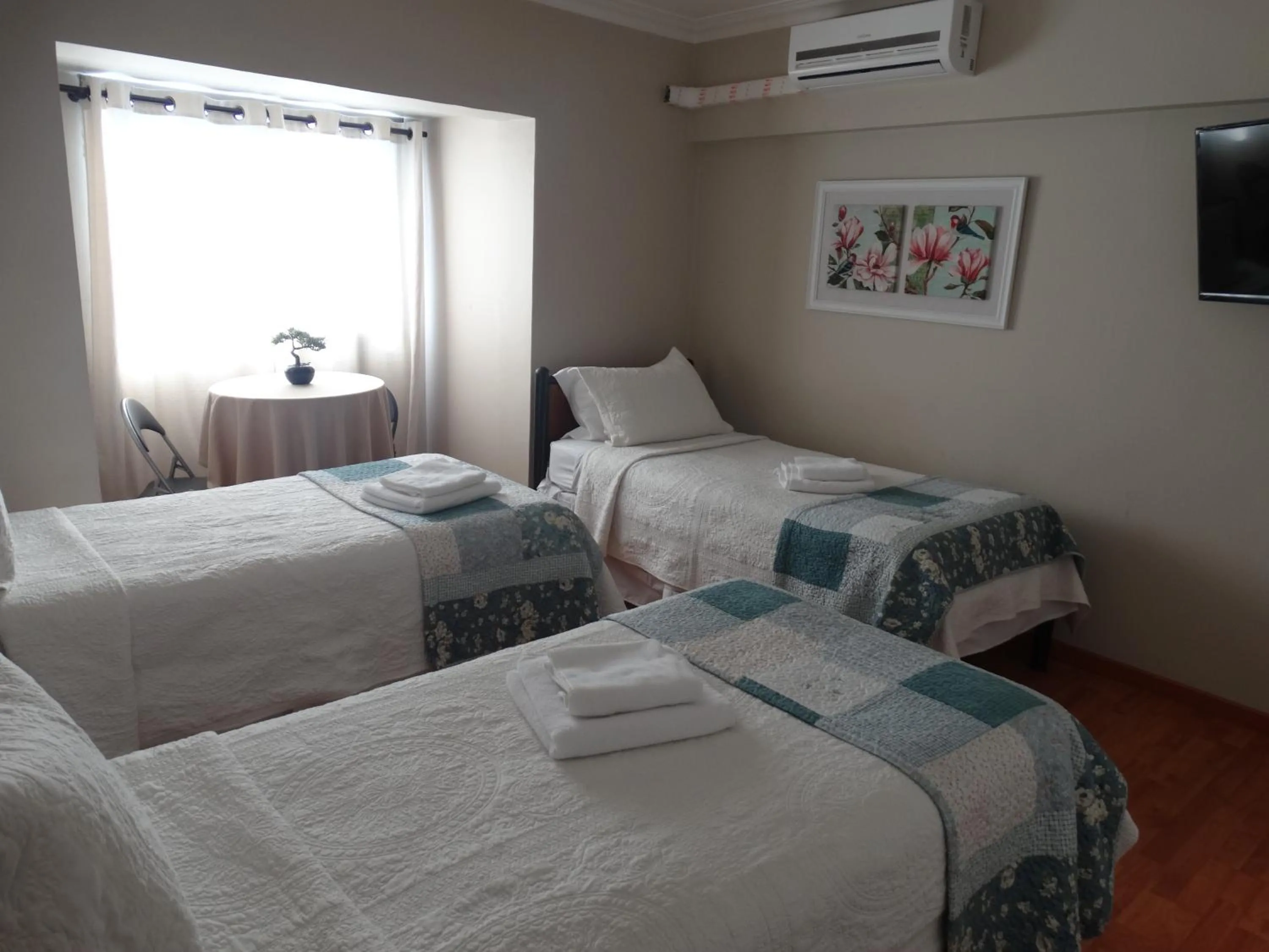 Triple Room with Shared Bathroom - single occupancy in Hostal Pehuenche