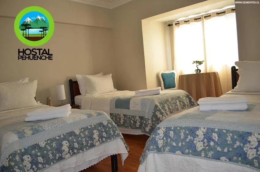 Triple Room with Shared Bathroom - single occupancy in Hostal Pehuenche