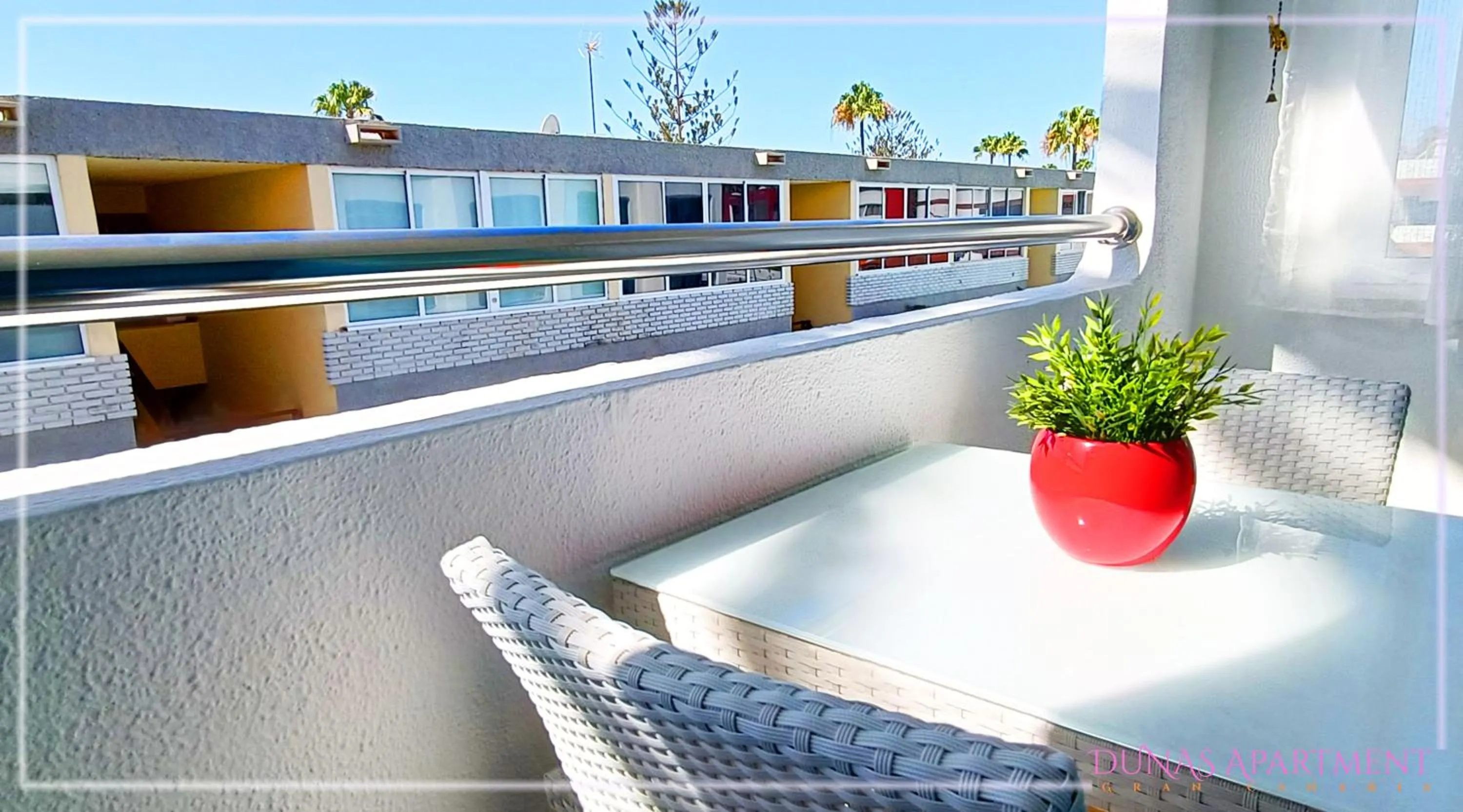 Balcony/Terrace in Dunas Apartment Gran Canaria
