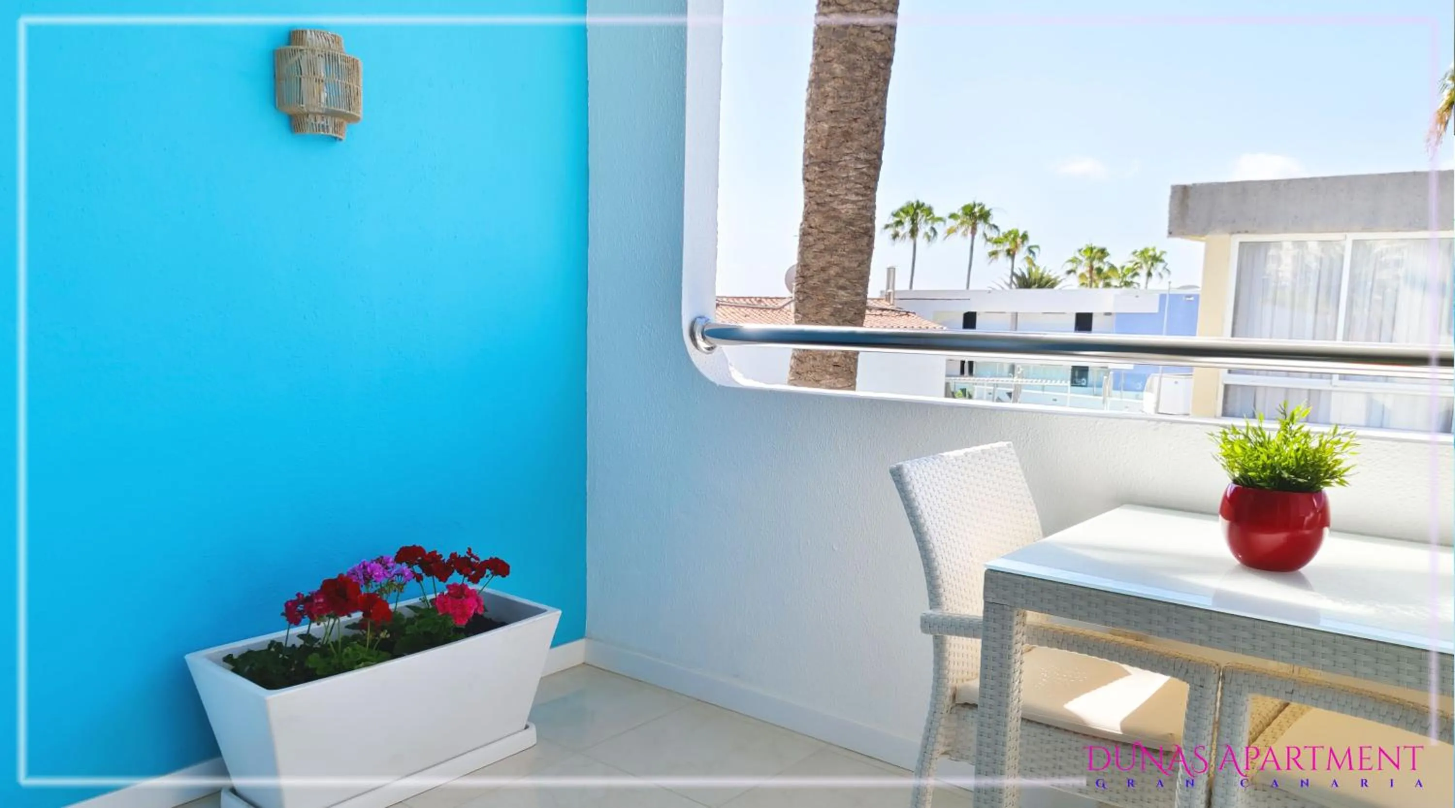 Balcony/Terrace in Dunas Apartment Gran Canaria