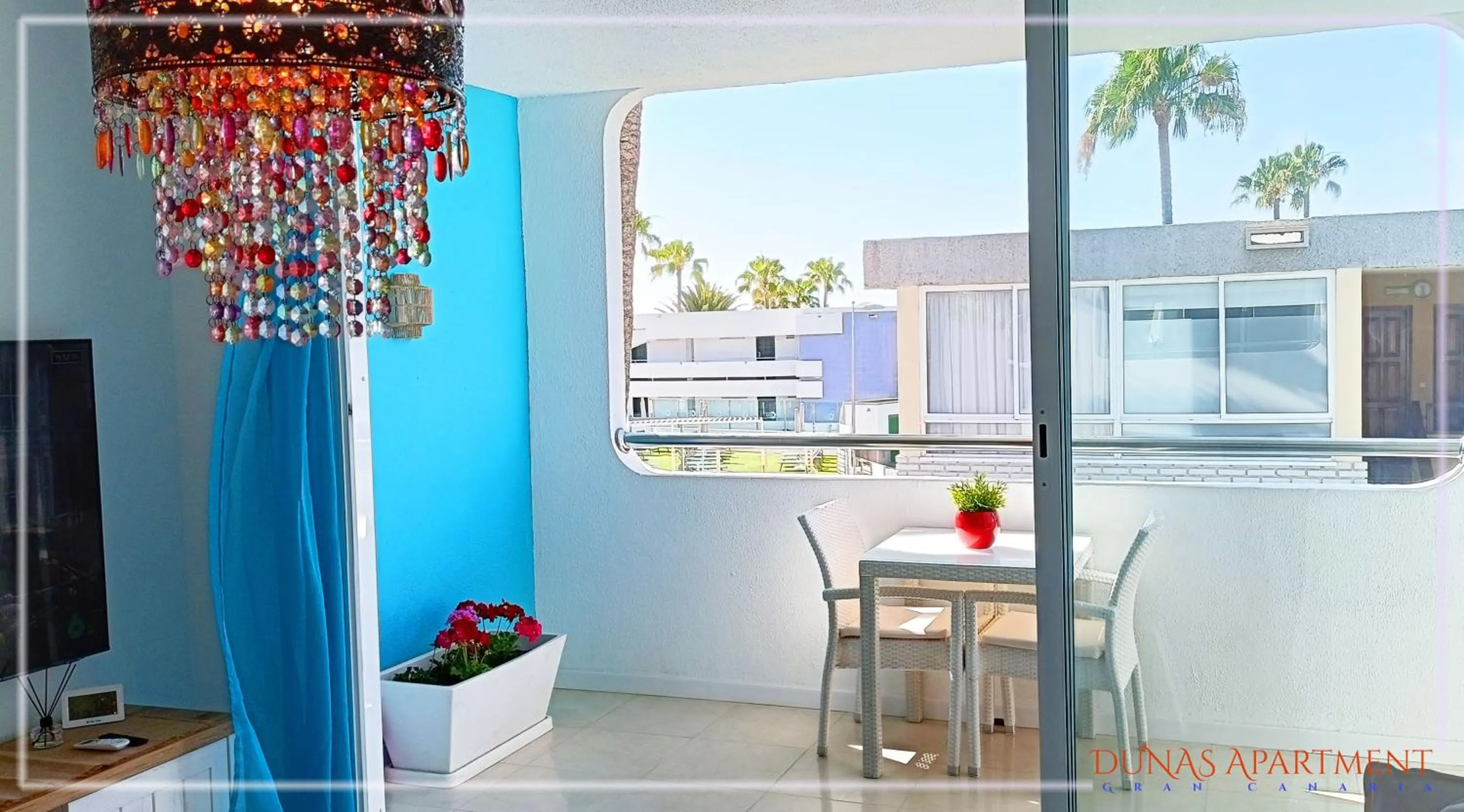 Balcony/Terrace in Dunas Apartment Gran Canaria