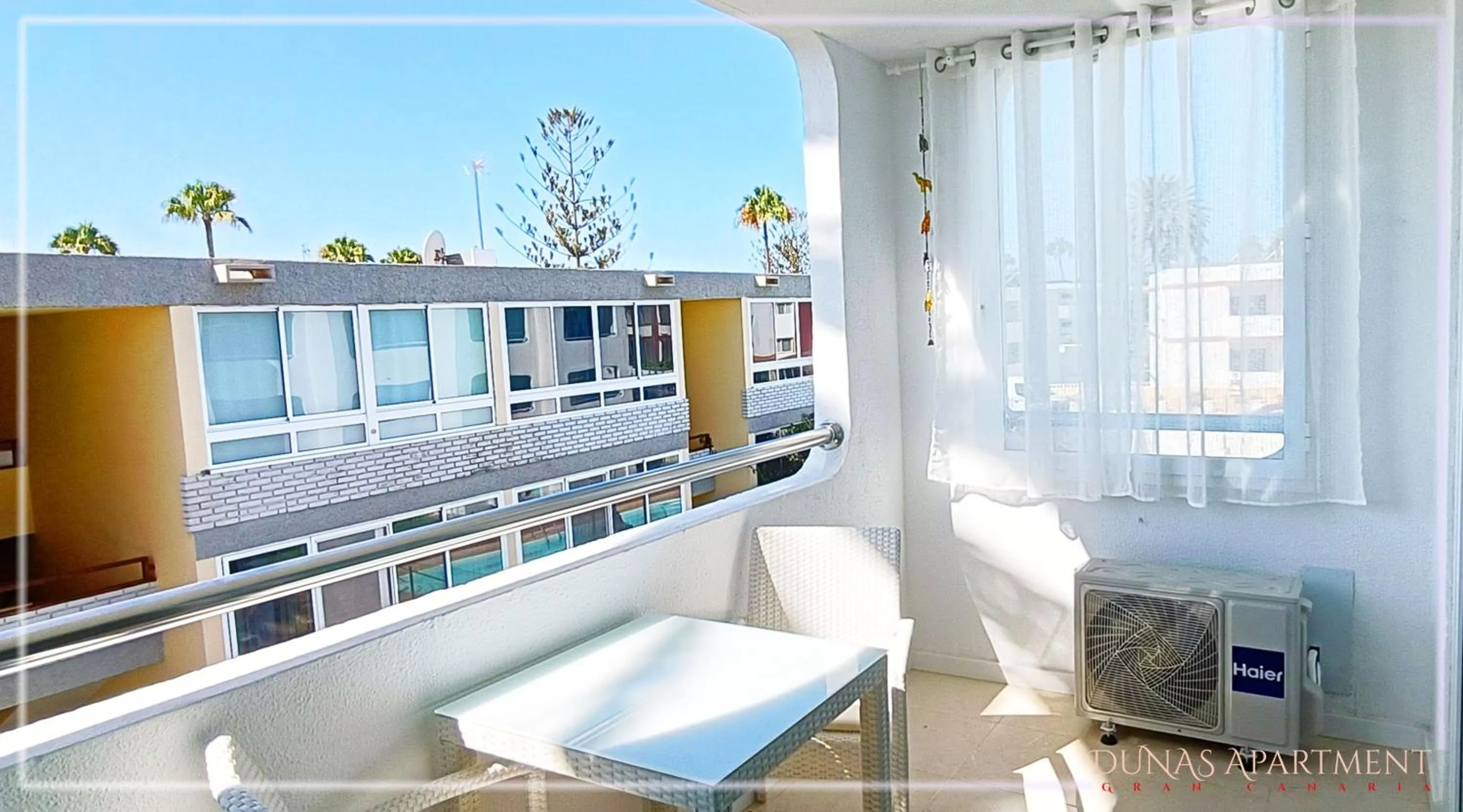 Balcony/Terrace in Dunas Apartment Gran Canaria