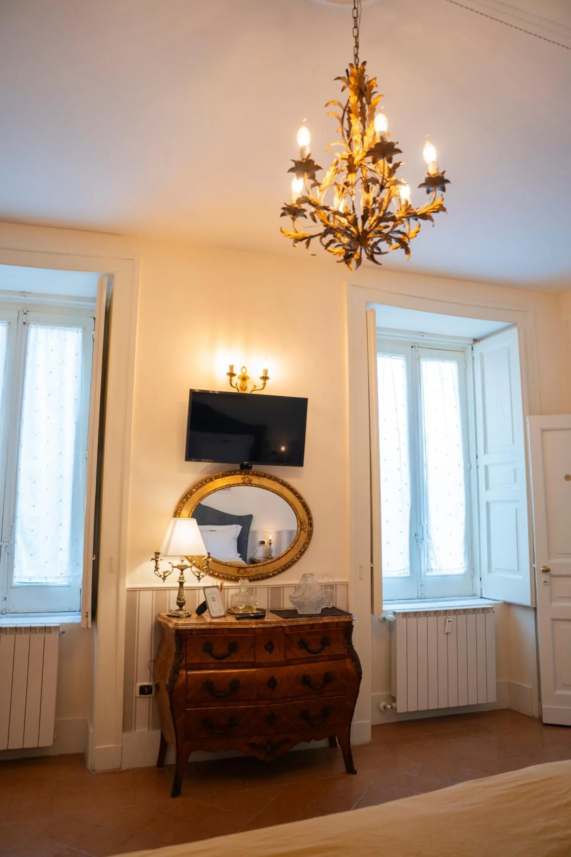 Bedroom in Casa Santangelo Suites
