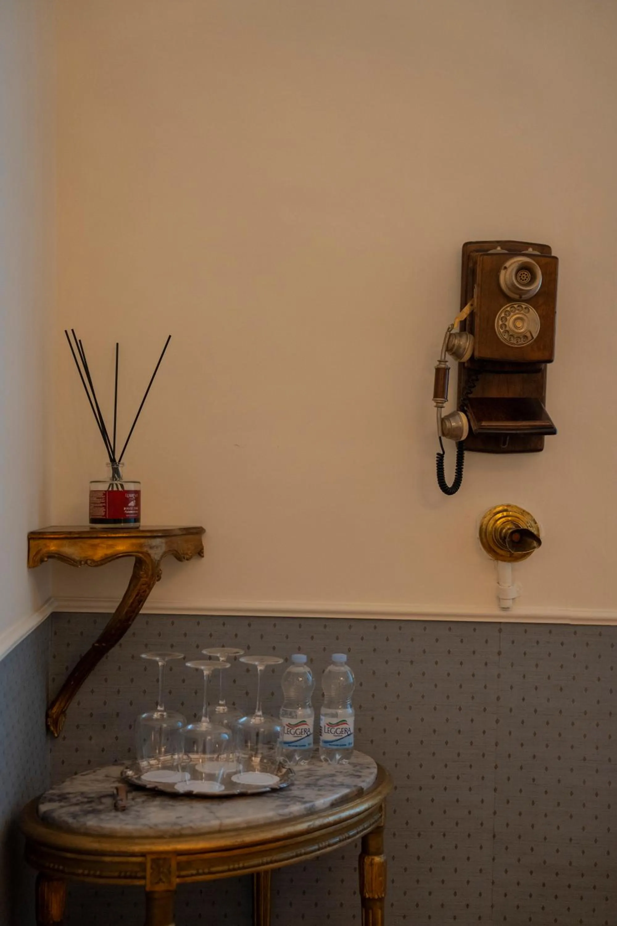 Living room in Casa Santangelo Suites