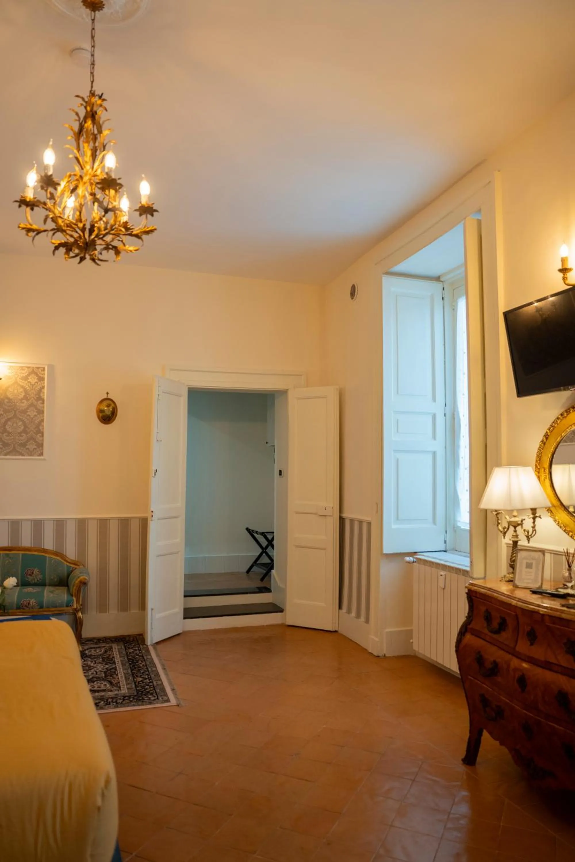 Bedroom, Bed in Casa Santangelo Suites