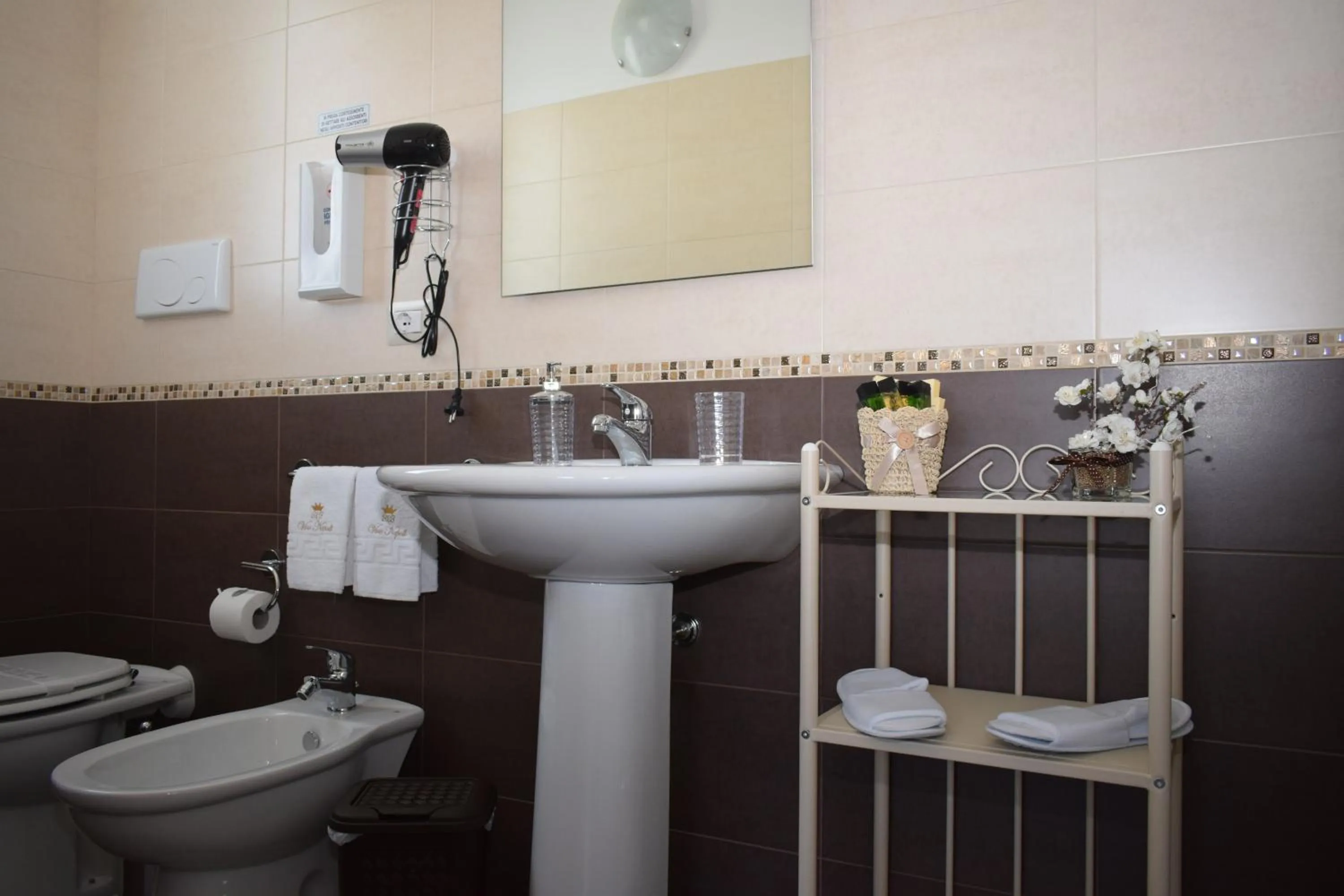 Bathroom in B&B Vico Napoli Salento