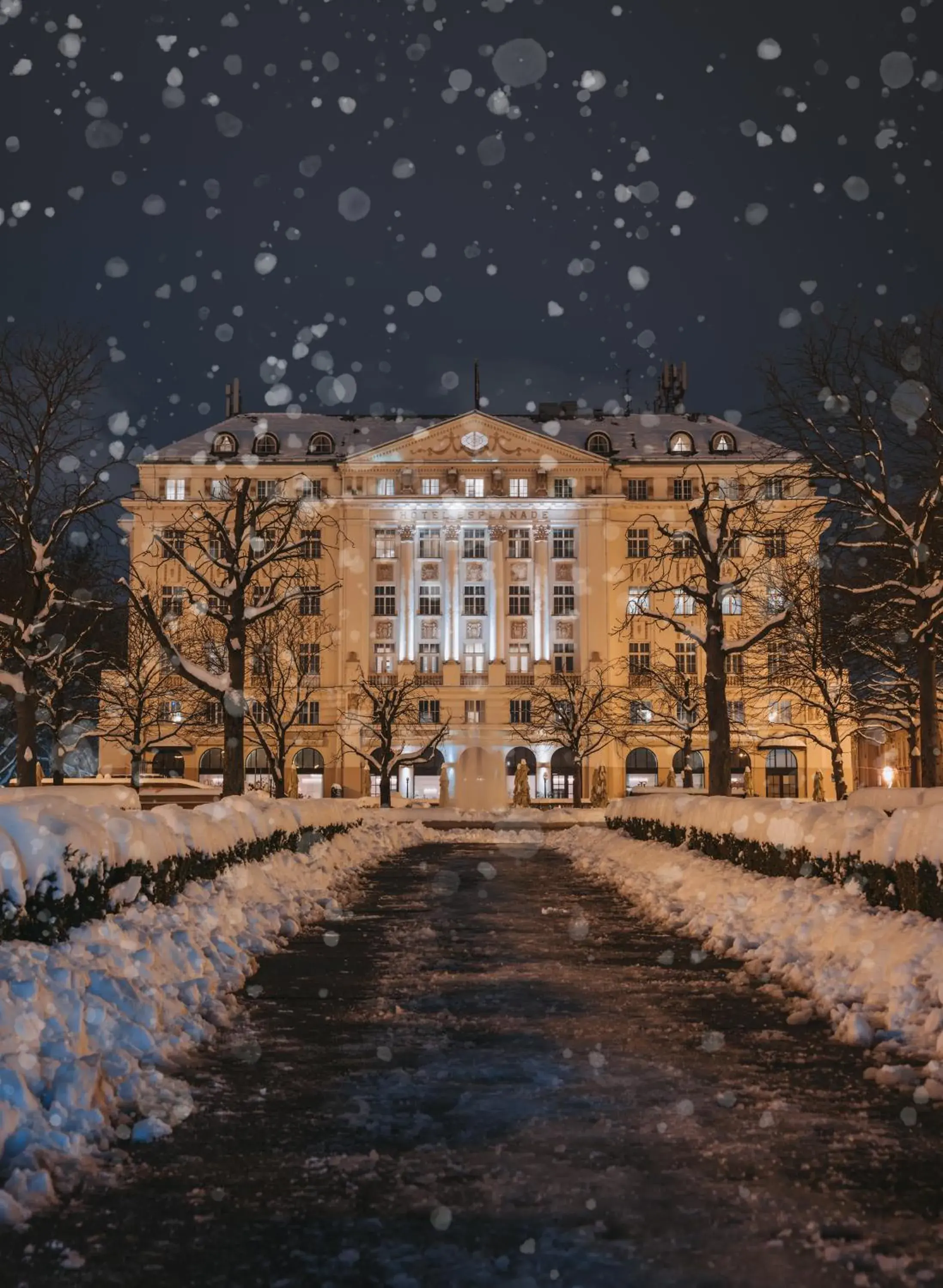 Property building in Esplanade Zagreb Hotel Property building in Esplanade Zagreb Hotel