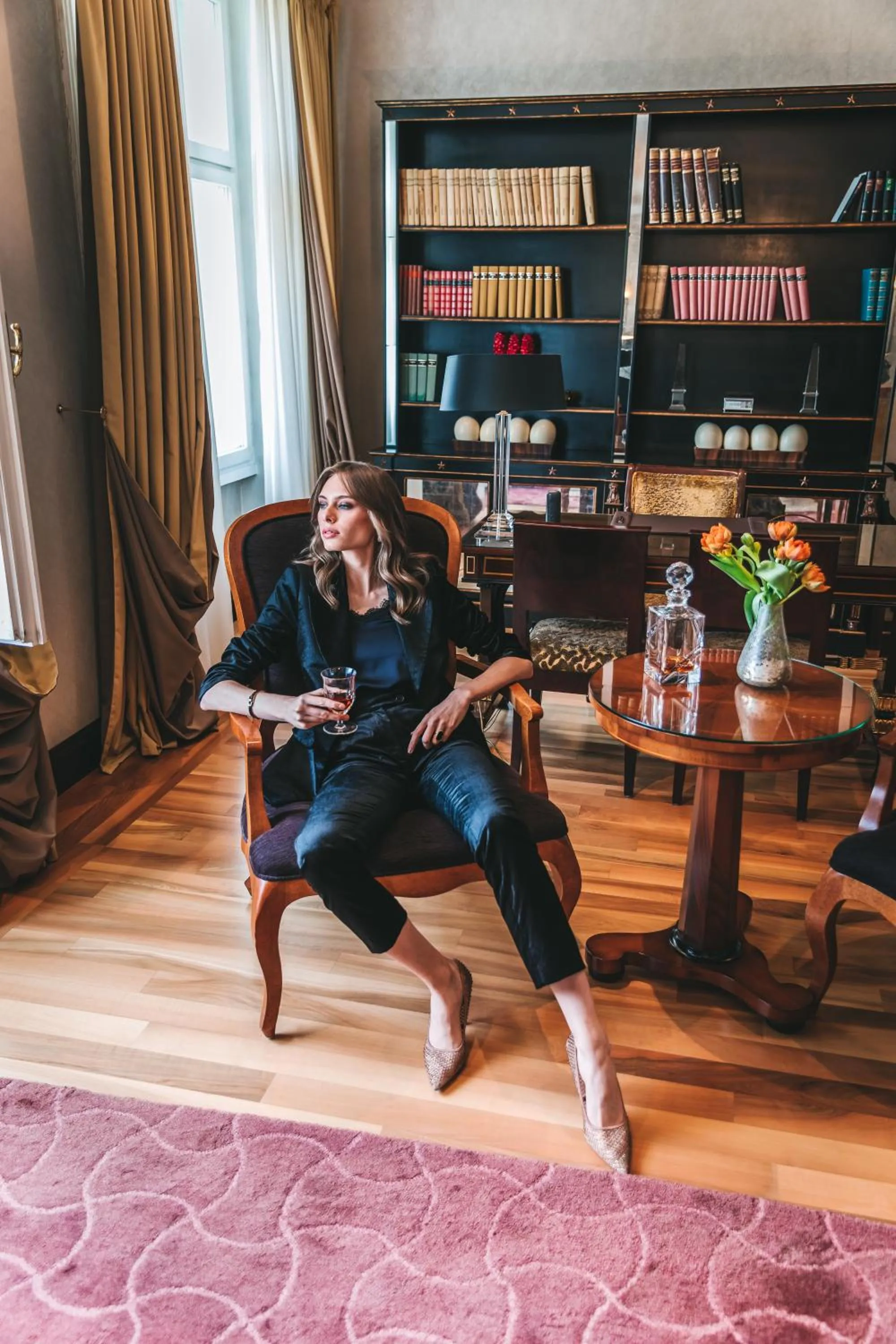 Living room in Esplanade Zagreb Hotel