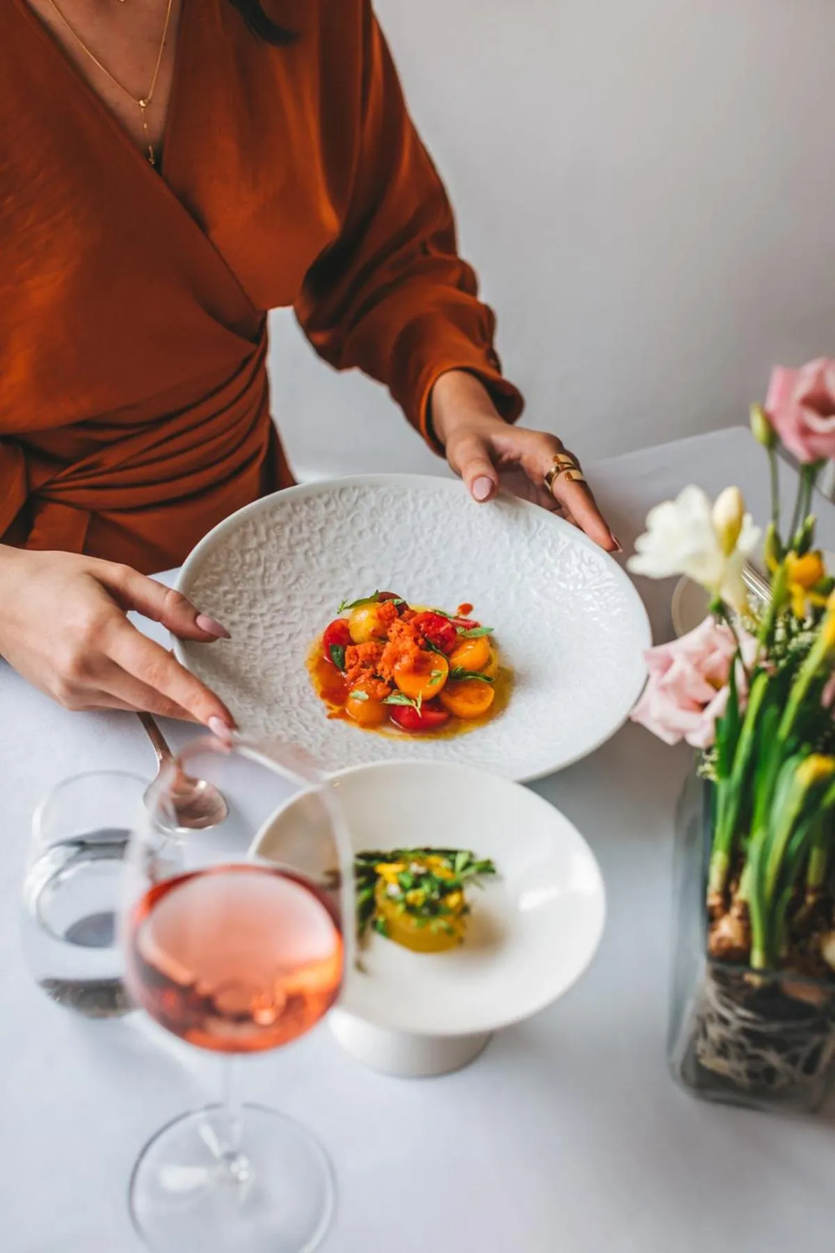 Food close-up in Esplanade Zagreb Hotel