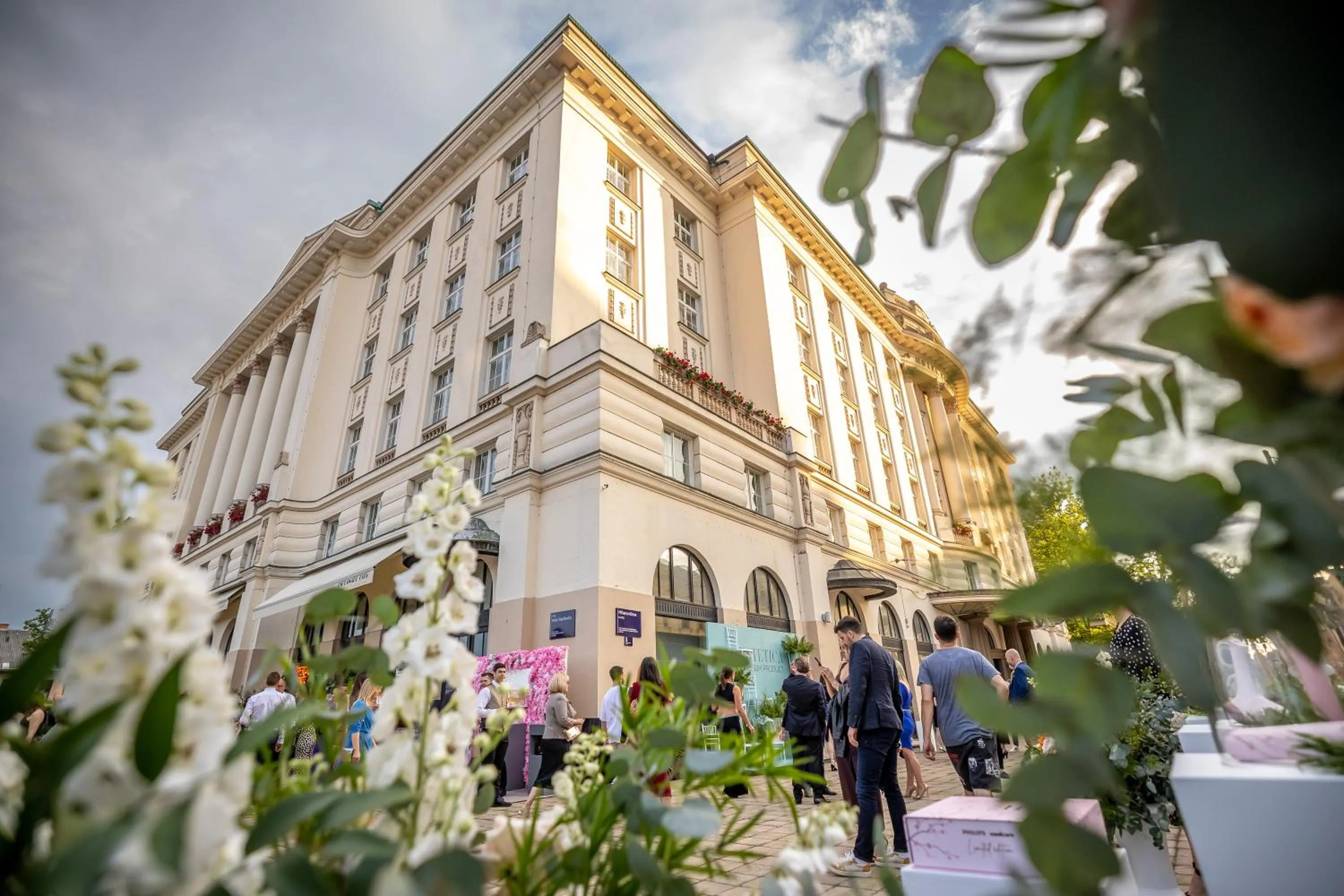 Property building in Esplanade Zagreb Hotel