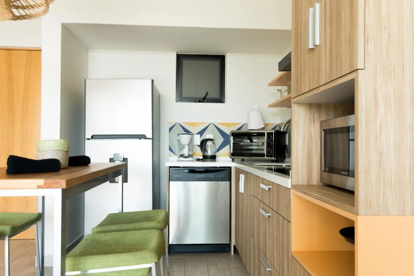 Kitchen or kitchenette in Opal Suites Apartments